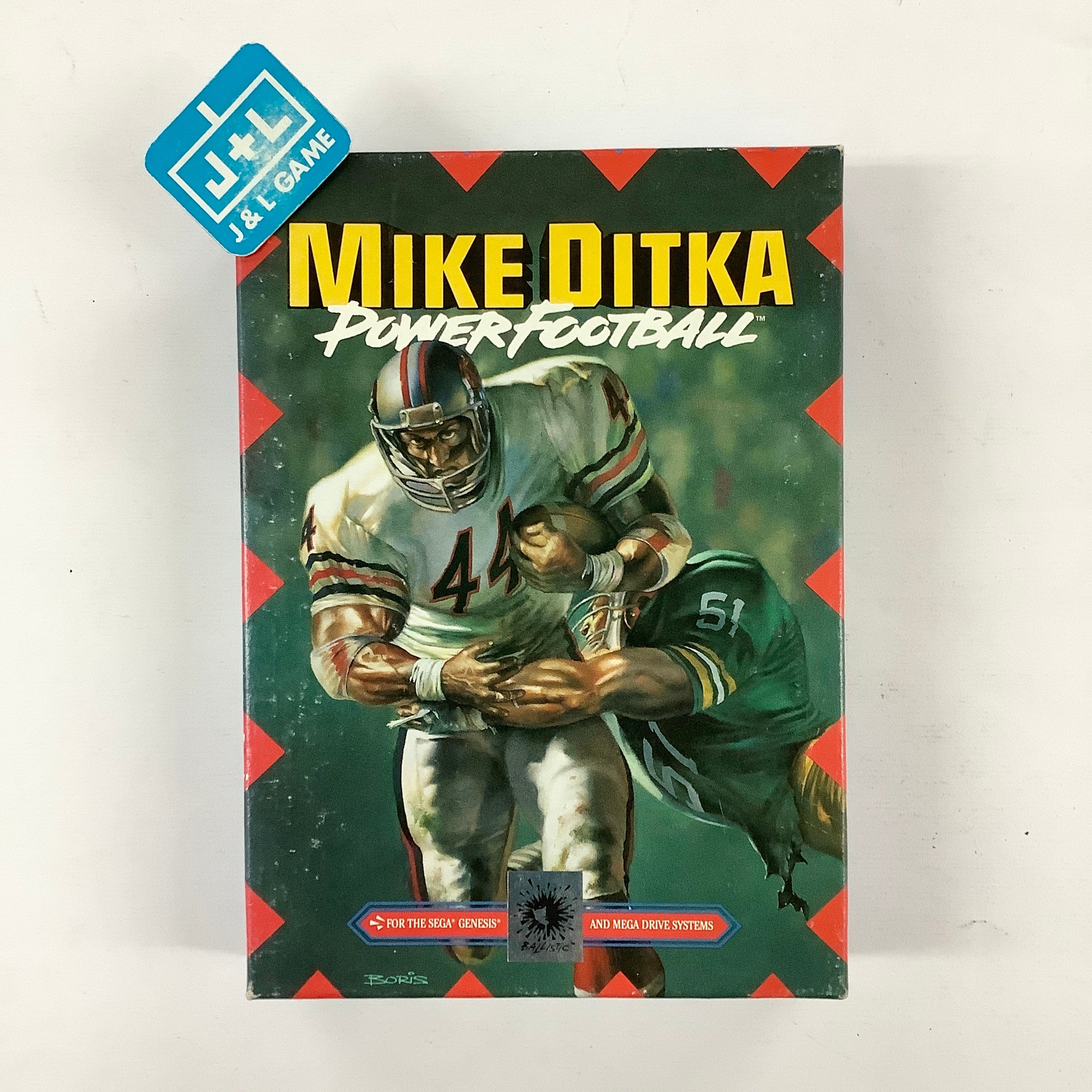 Mike Ditka Power Football - (SG) SEGA Genesis [Pre-Owned] Video Games Ballistic   