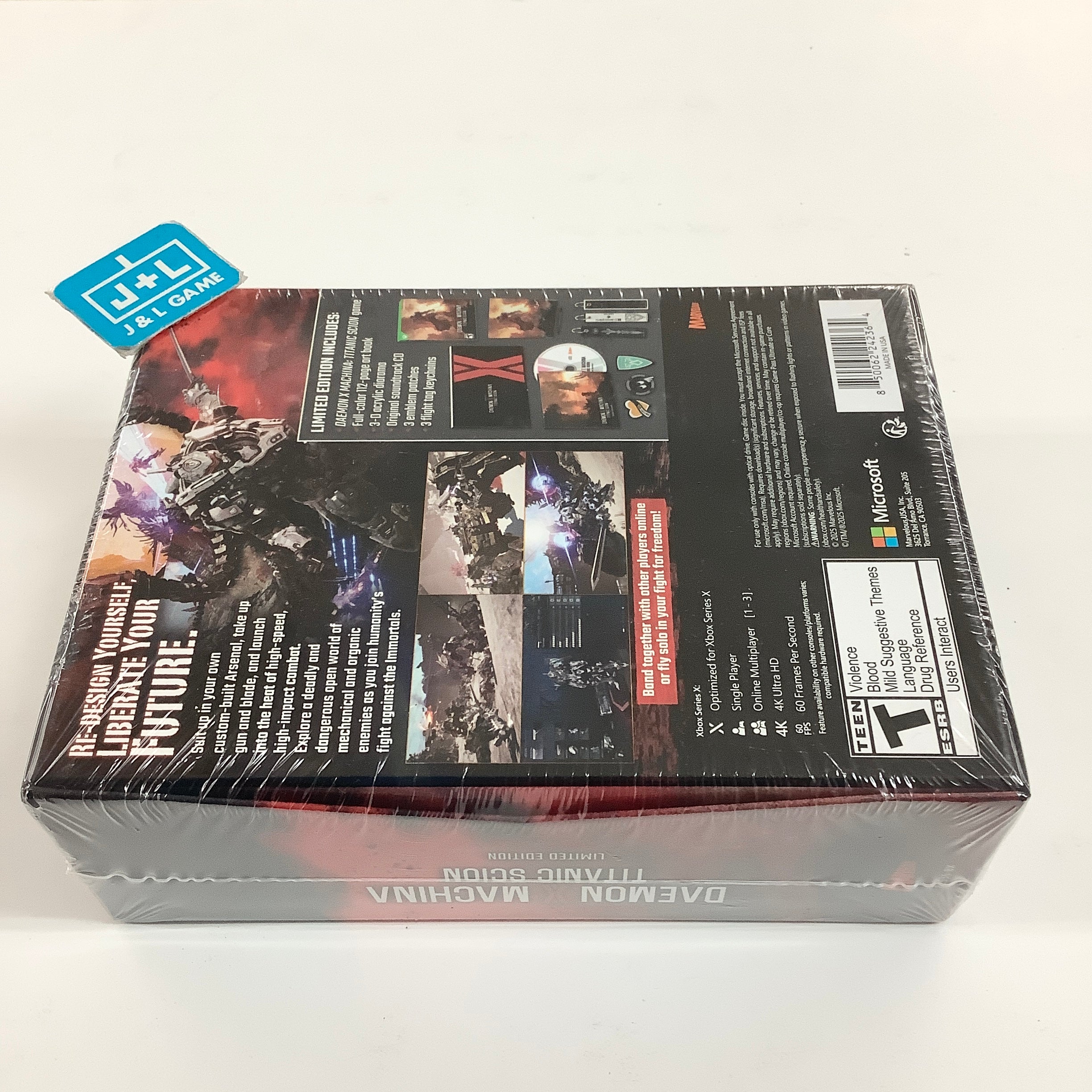 DAEMON X MACHINA: Titanic Scion (Limited Edition) - (XSX) Xbox Series X Video Games Xseed Games