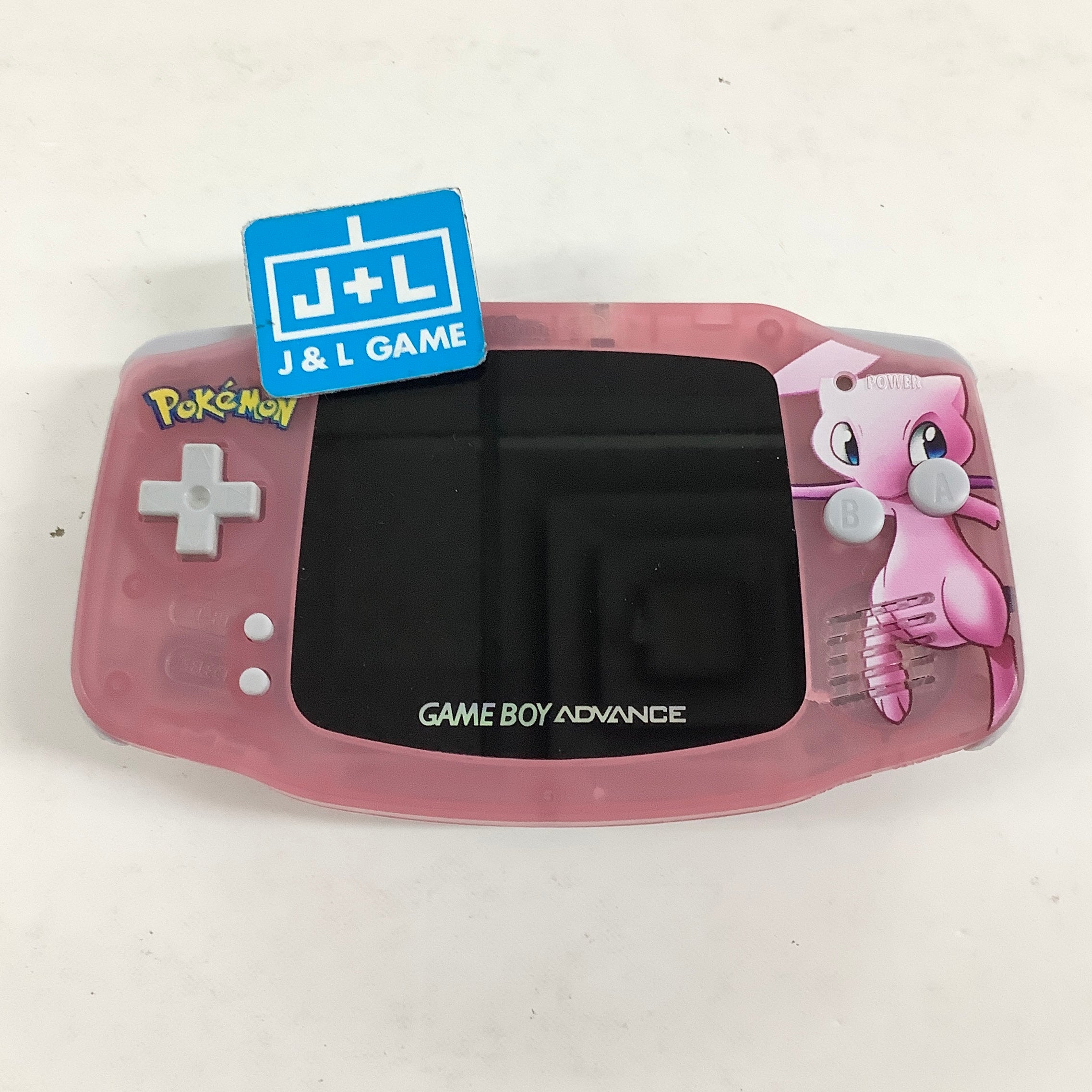 Nintendo Game Boy Advance Console (Clear Pink Custom with Backlight) - (GBA) Game Boy Advance [Pre-Owned] Consoles Nintendo