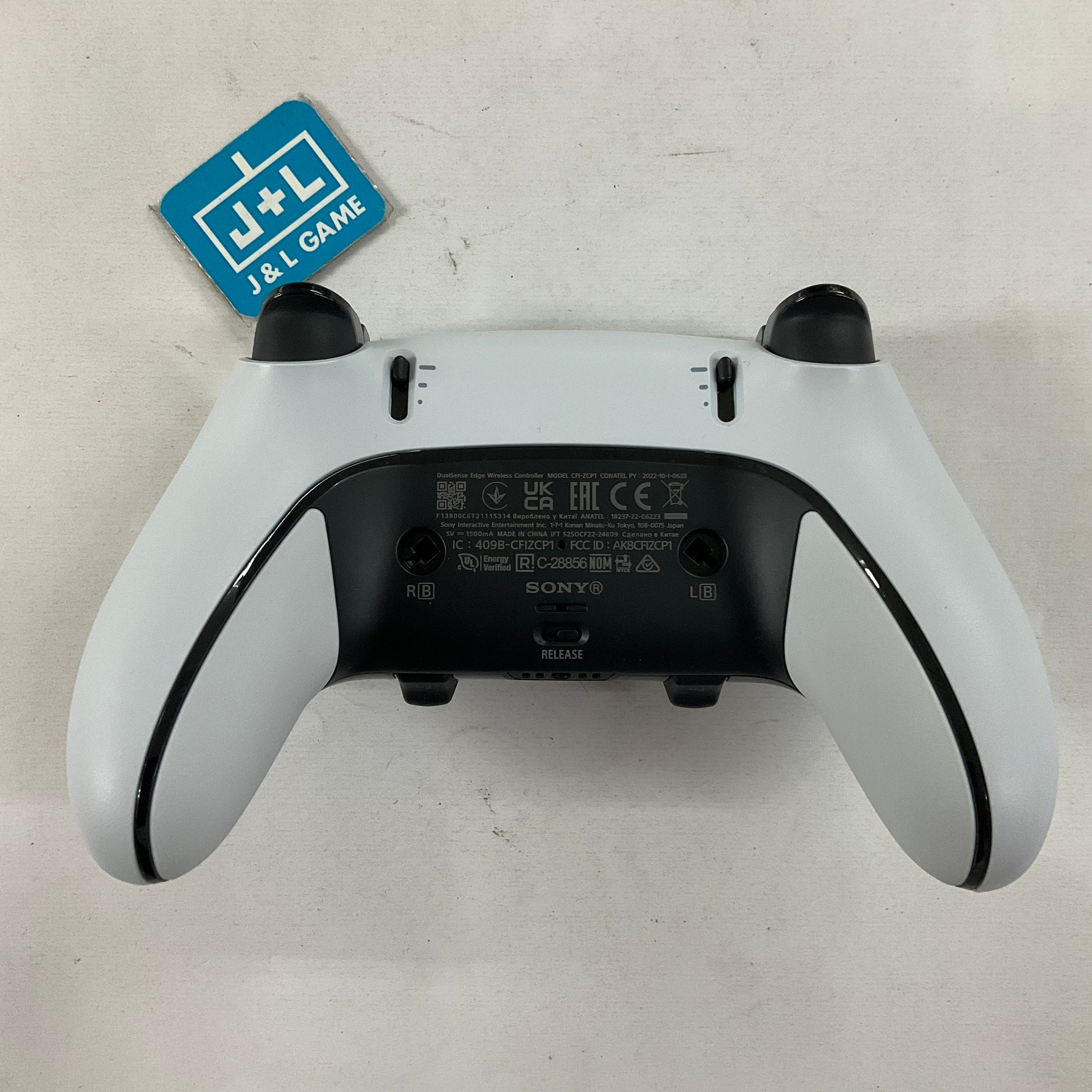 SONY PlayStation 5 DualSense Edge Wireless Controller (White) - (PS5) PlayStation 5 [Pre-Owned] Accessories PlayStation