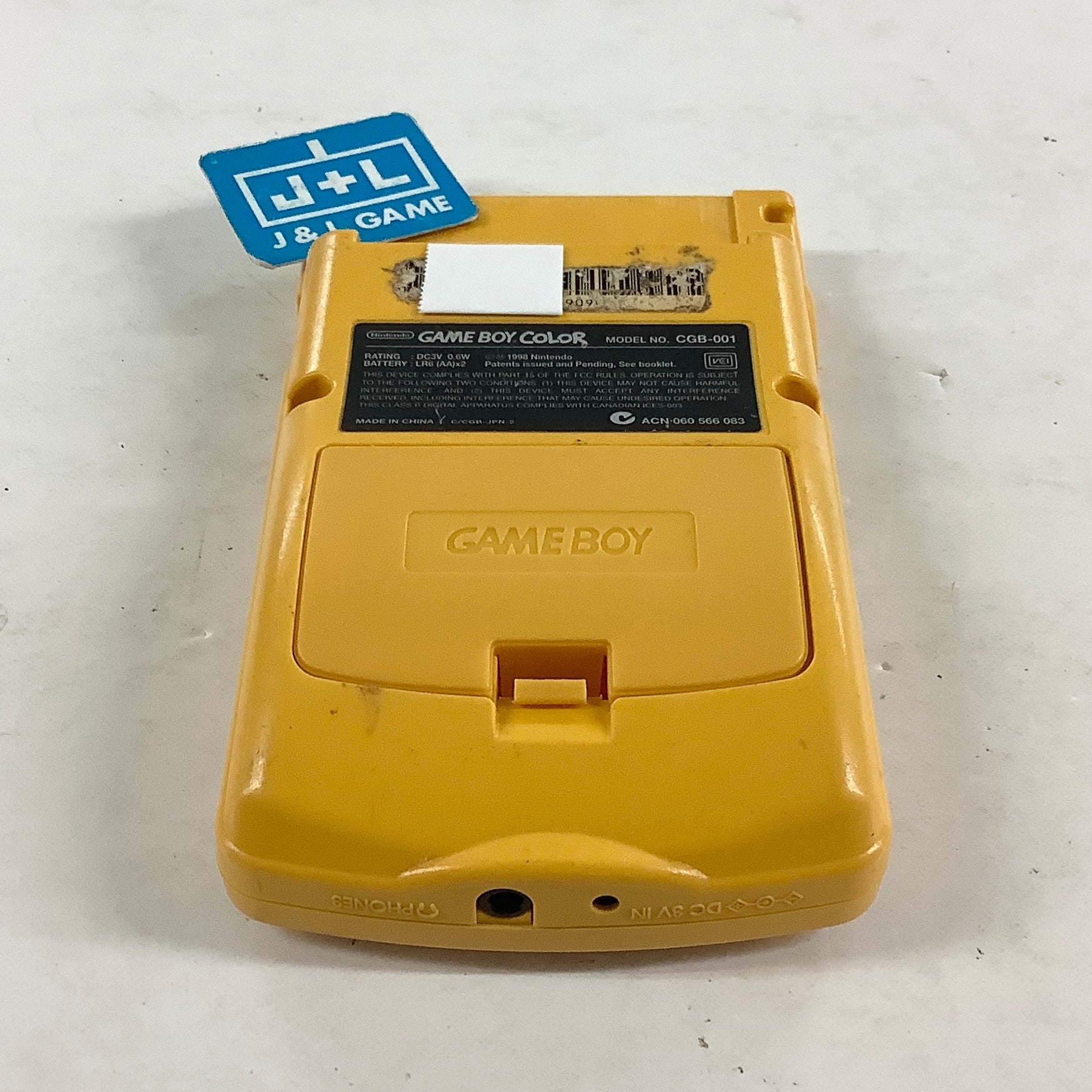 Nintendo Game Boy Color Console (Yellow) - (GBC) Game Boy Color [Pre-Owned] Consoles Nintendo