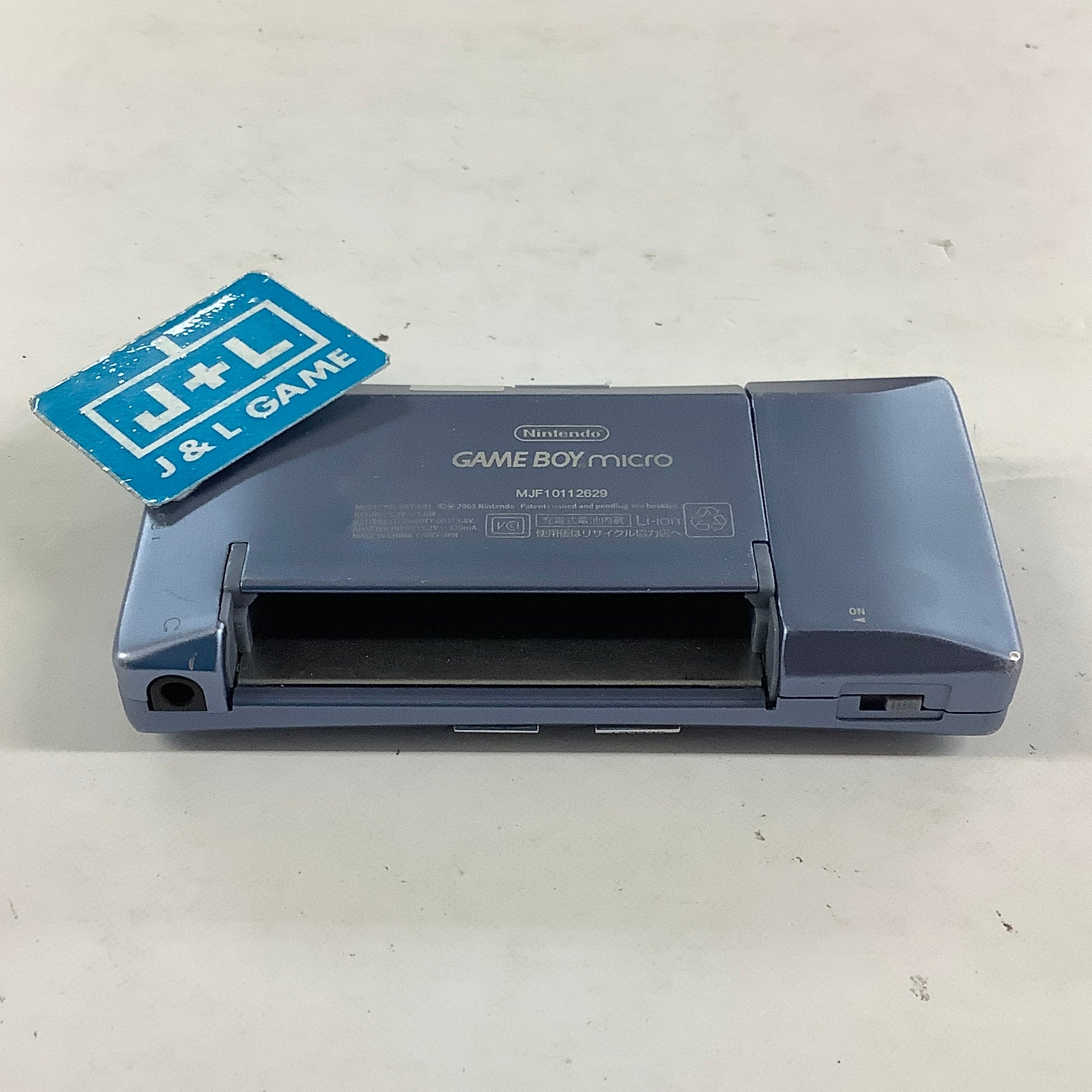 Game Boy Micro (Pearl Blue) - (GBA) Game Boy Advance [Pre-Owned] Consoles Nintendo