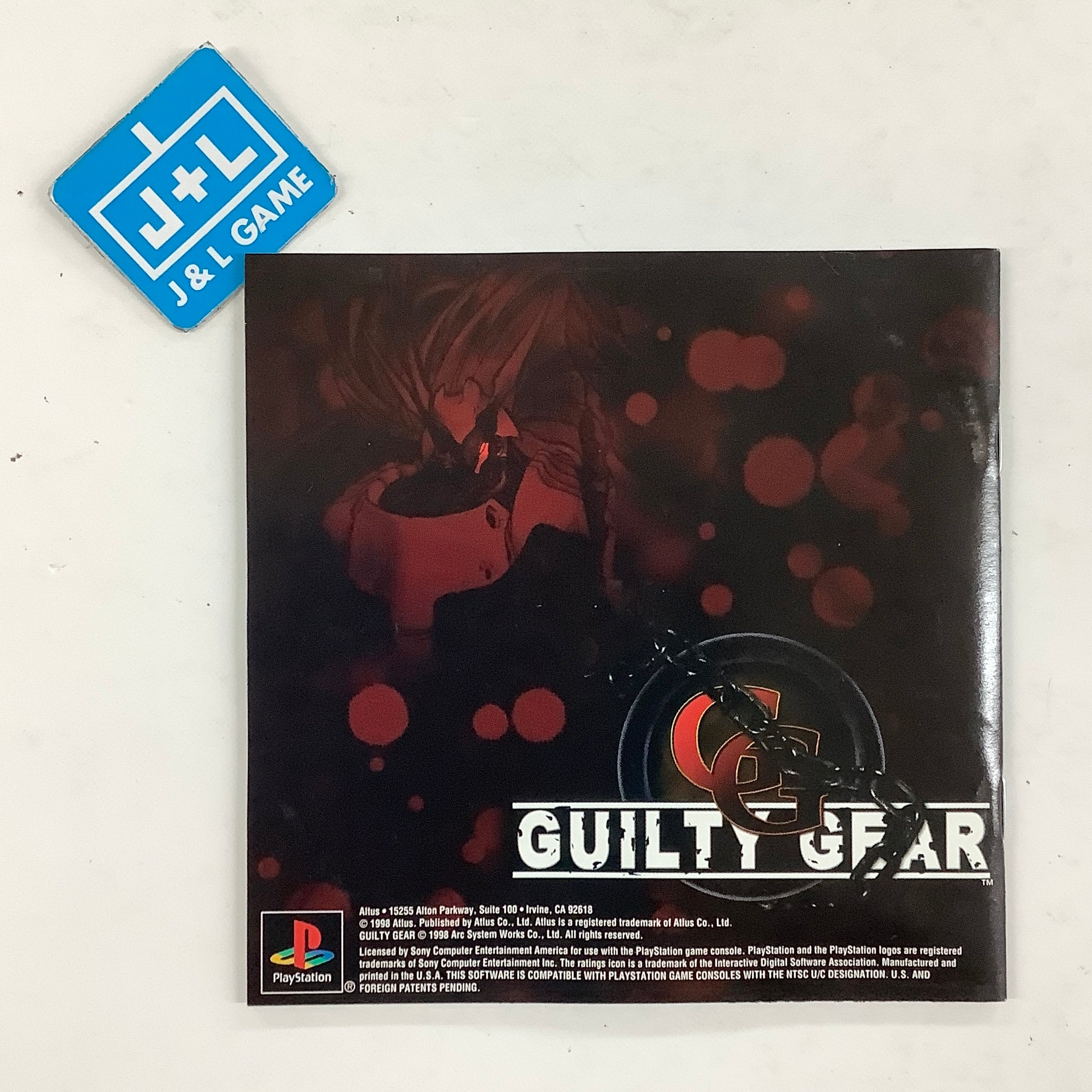 Guilty Gear - (PS1) PlayStation 1 [Pre-Owned] Video Games Atlus