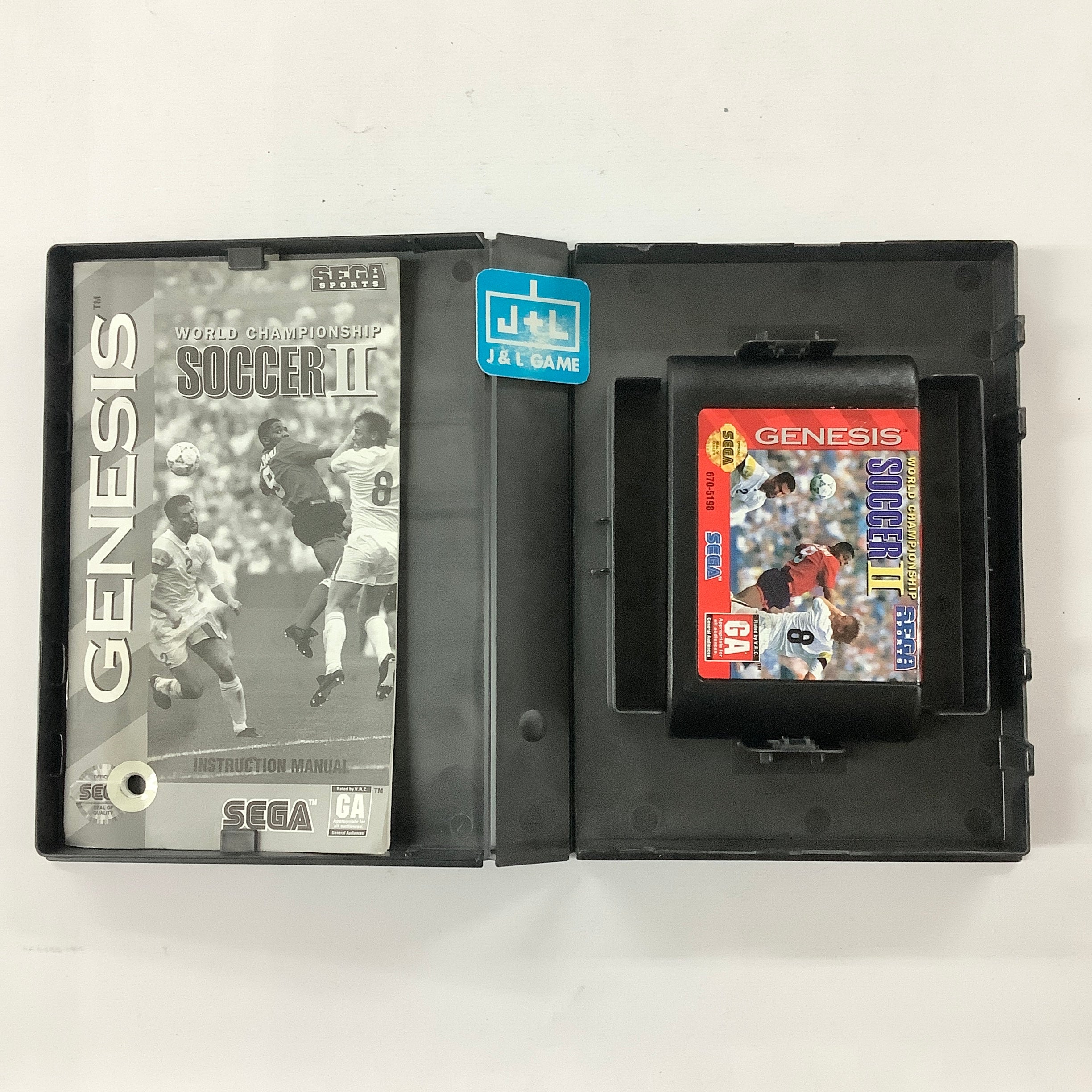 World Championship Soccer II - (SG) SEGA Genesis [Pre-Owned] Video Games Sega   