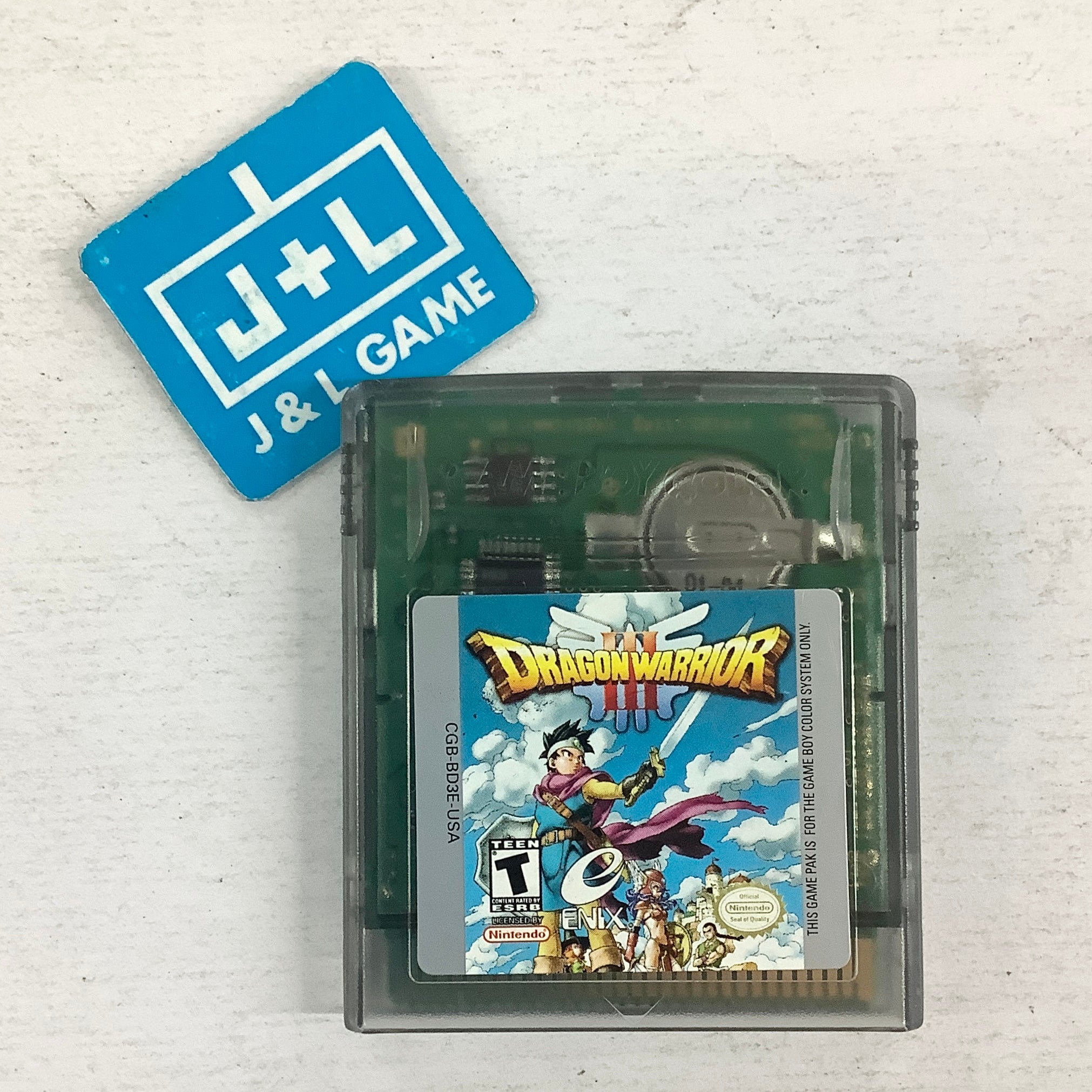 Dragon Warrior III - (GBC) Game Boy Color [Pre-Owned] Video Games Enix Corporation