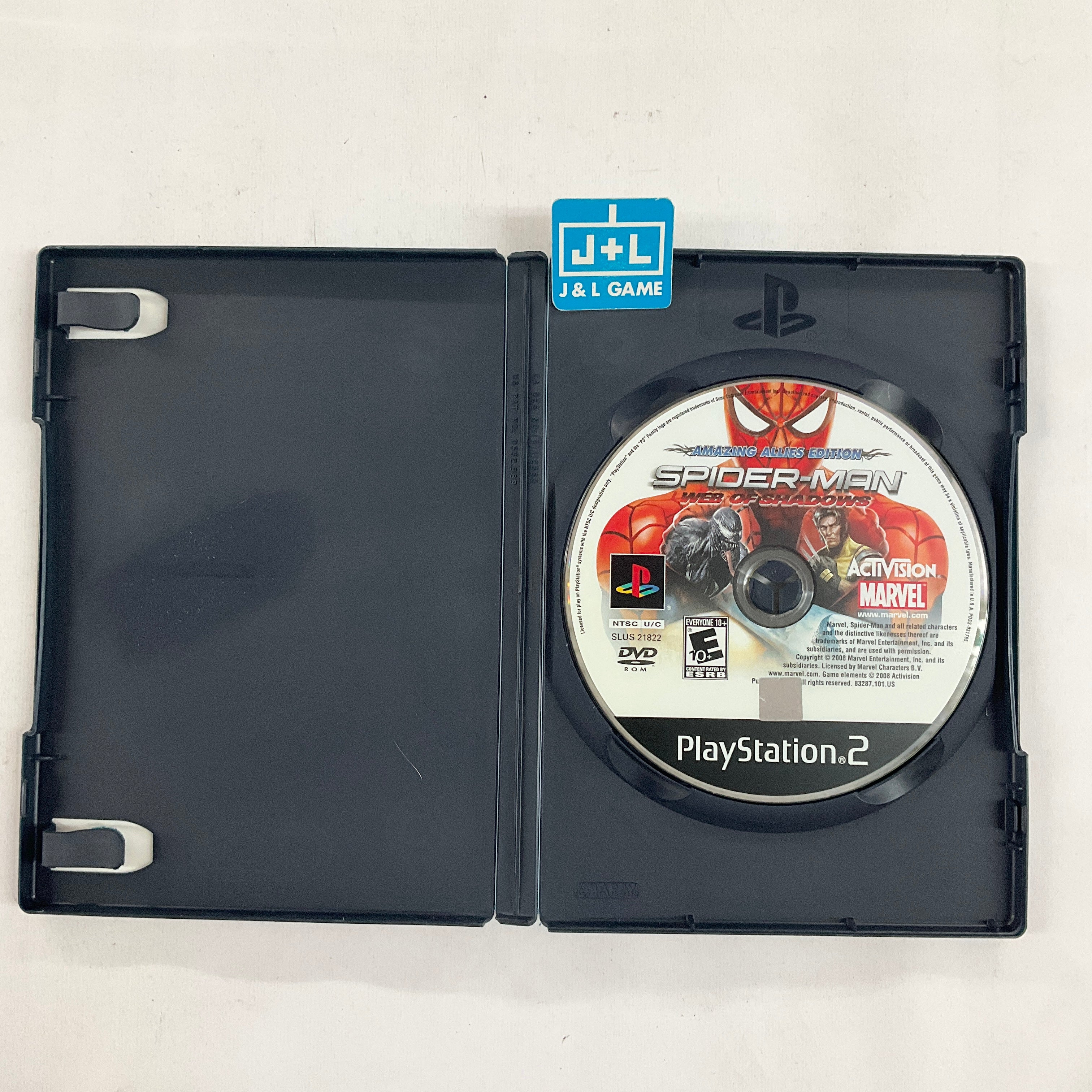 Spider-Man: Web of Shadows (Amazing Allies Edition) - PlayStation 2 [Pre-Owned] Video Games Activision