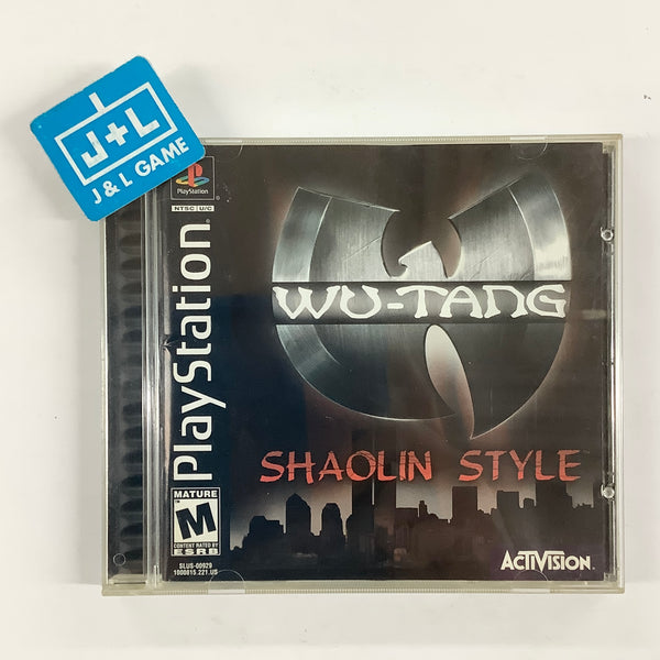 Wu-Tang: Shaolin Style - (PS1) PlayStation 1 [Pre-Owned] | J&L Game