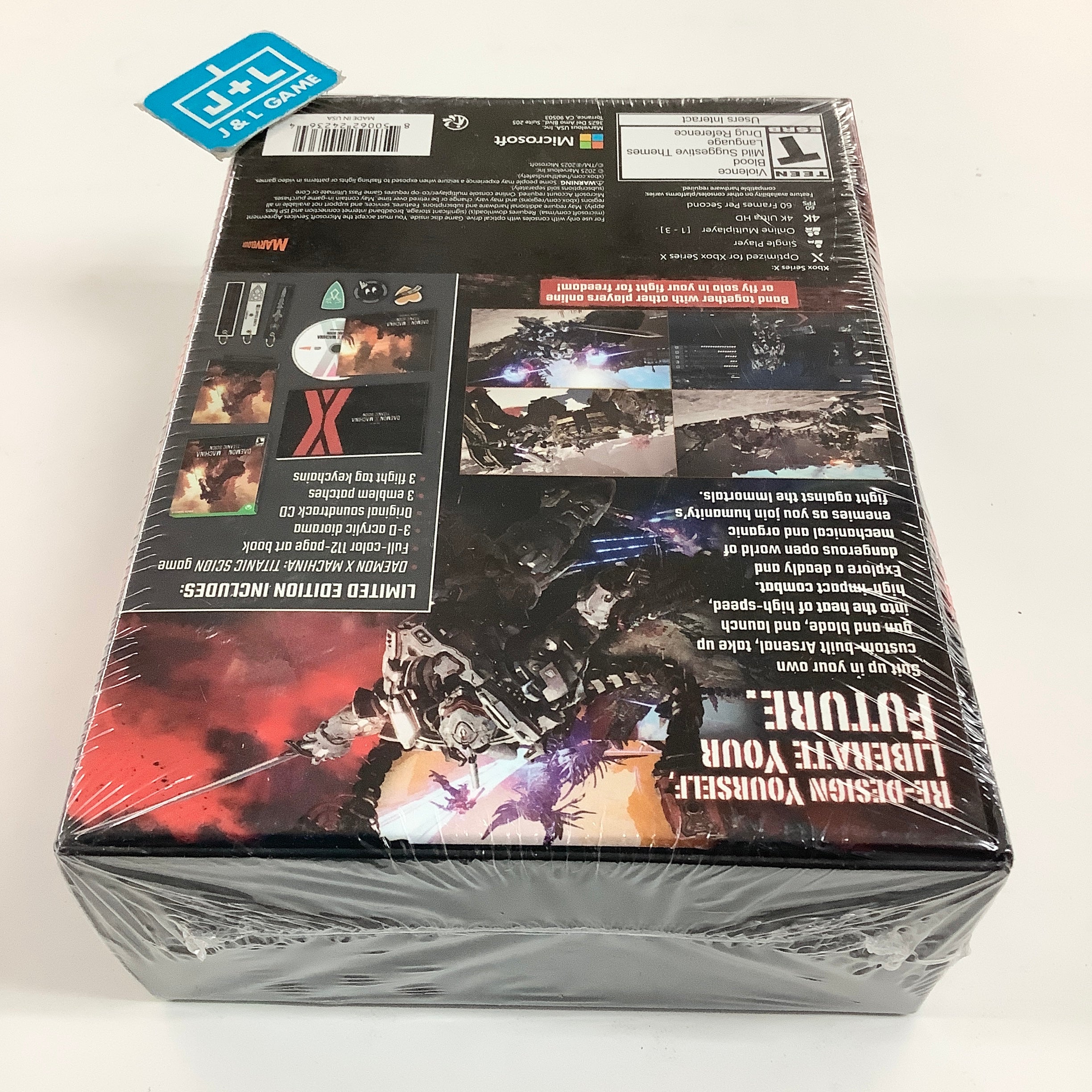 DAEMON X MACHINA: Titanic Scion (Limited Edition) - (XSX) Xbox Series X Video Games Xseed Games