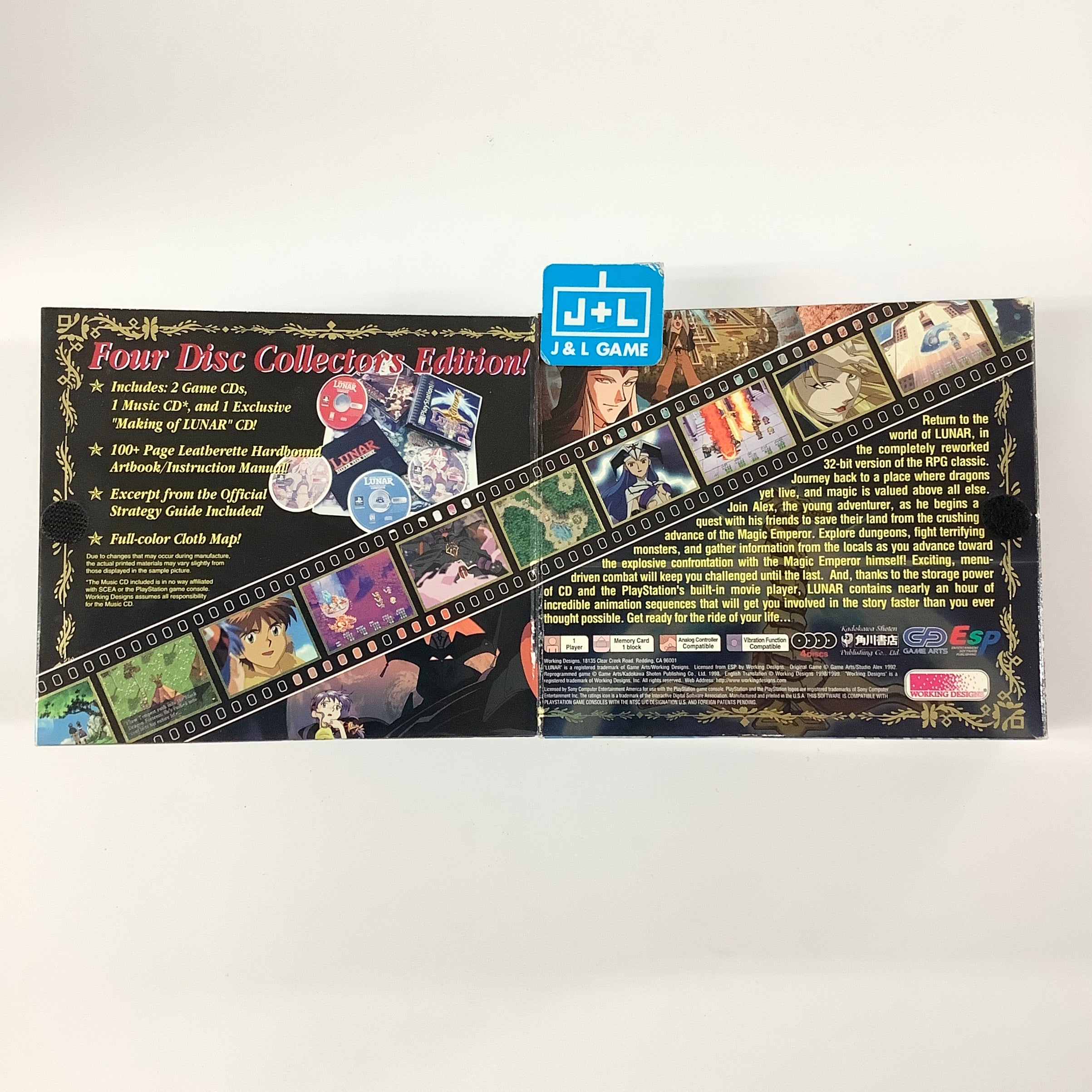 Lunar: Silver Star Story Complete - (PS1) PlayStation 1 [Pre-Owned] Video Games Working Designs