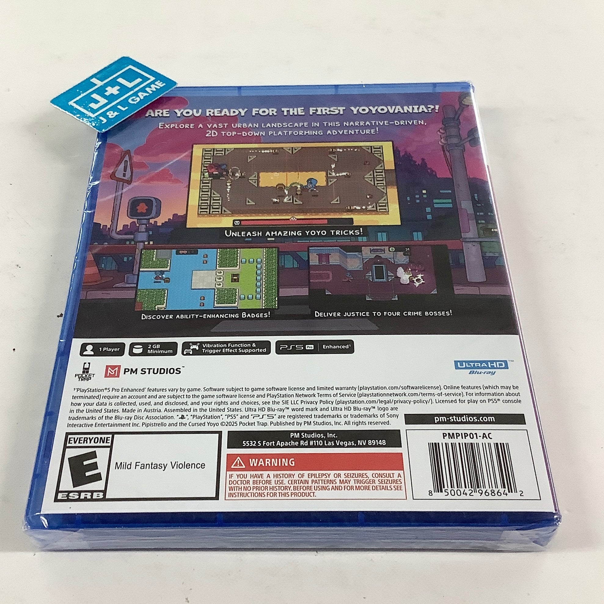 Pipistrello and the Cursed Yoyo - (PS5) PlayStation 5 Video Games PM Studios
