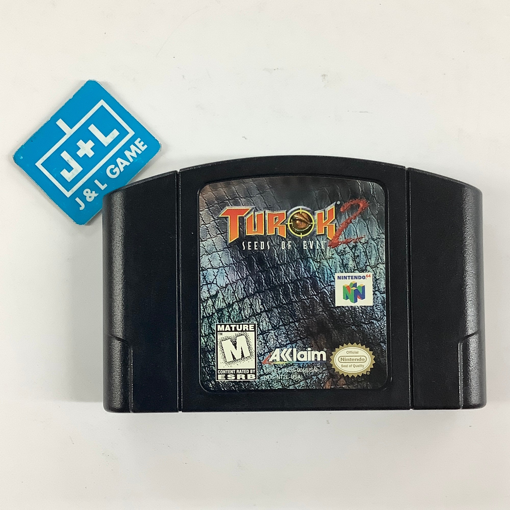 Turok 2: Seeds of Evil - (N64) Nintendo 64 [Pre-Owned] Video Games Acclaim