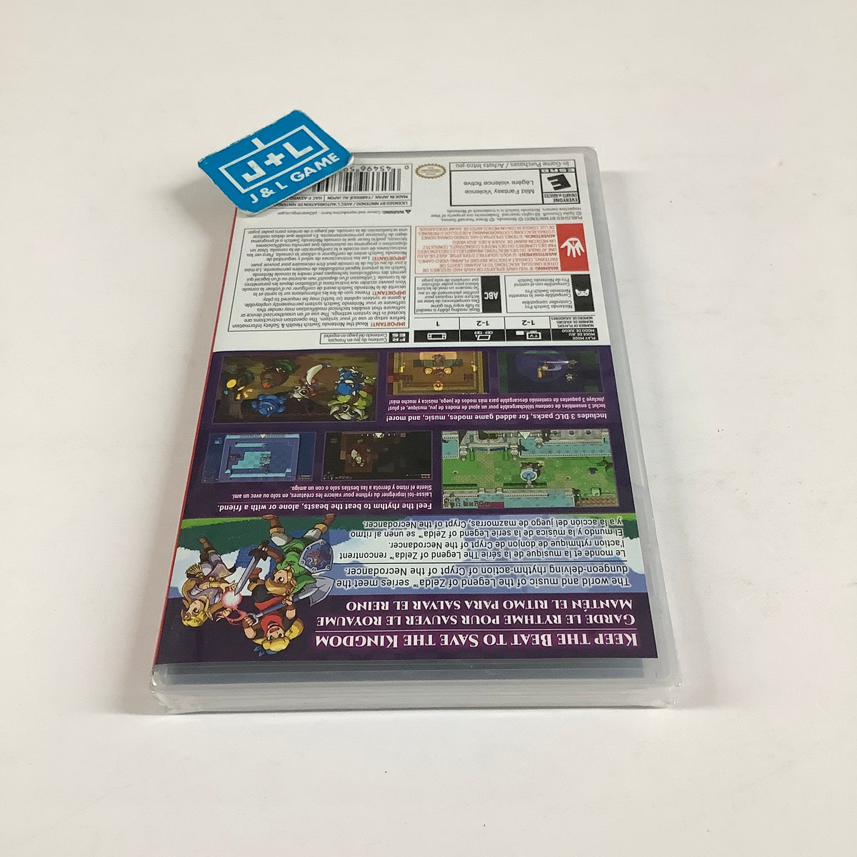 Cadence of Hyrule: Crypt of The NecroDancer Featuring The Legend of Zelda - (NSW) Nintendo Switch Video Games Nintendo