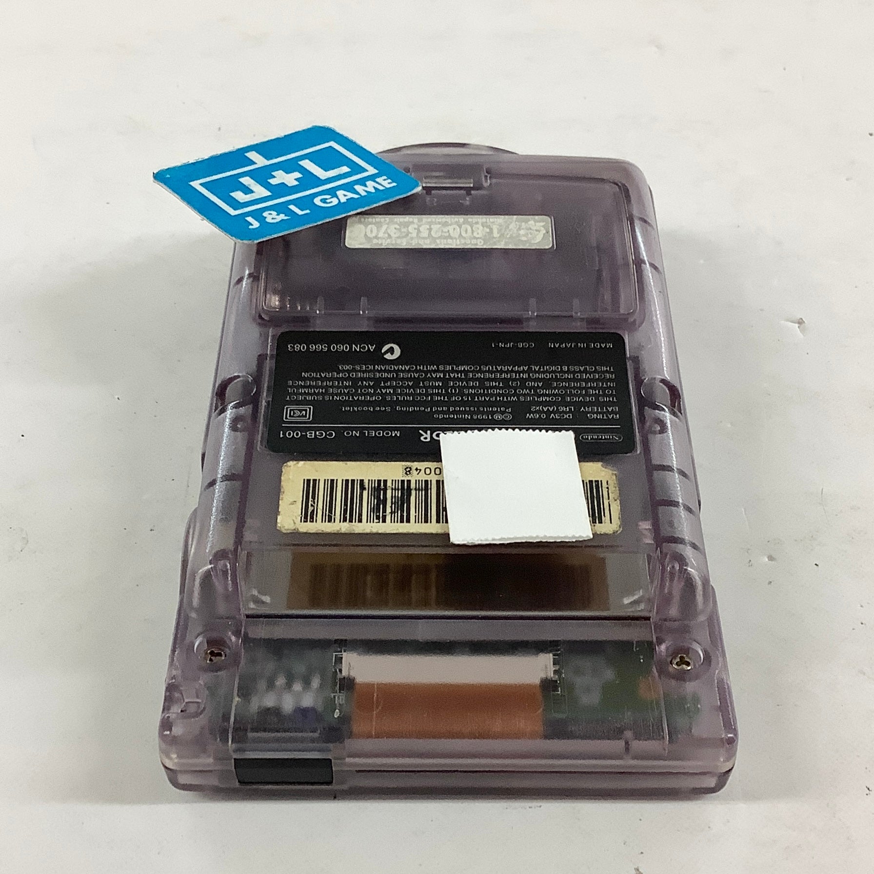 Nintendo Game Boy Color Console (Atomic Purple) - (GBC) Game Boy Color [Pre-Owned] Consoles Nintendo