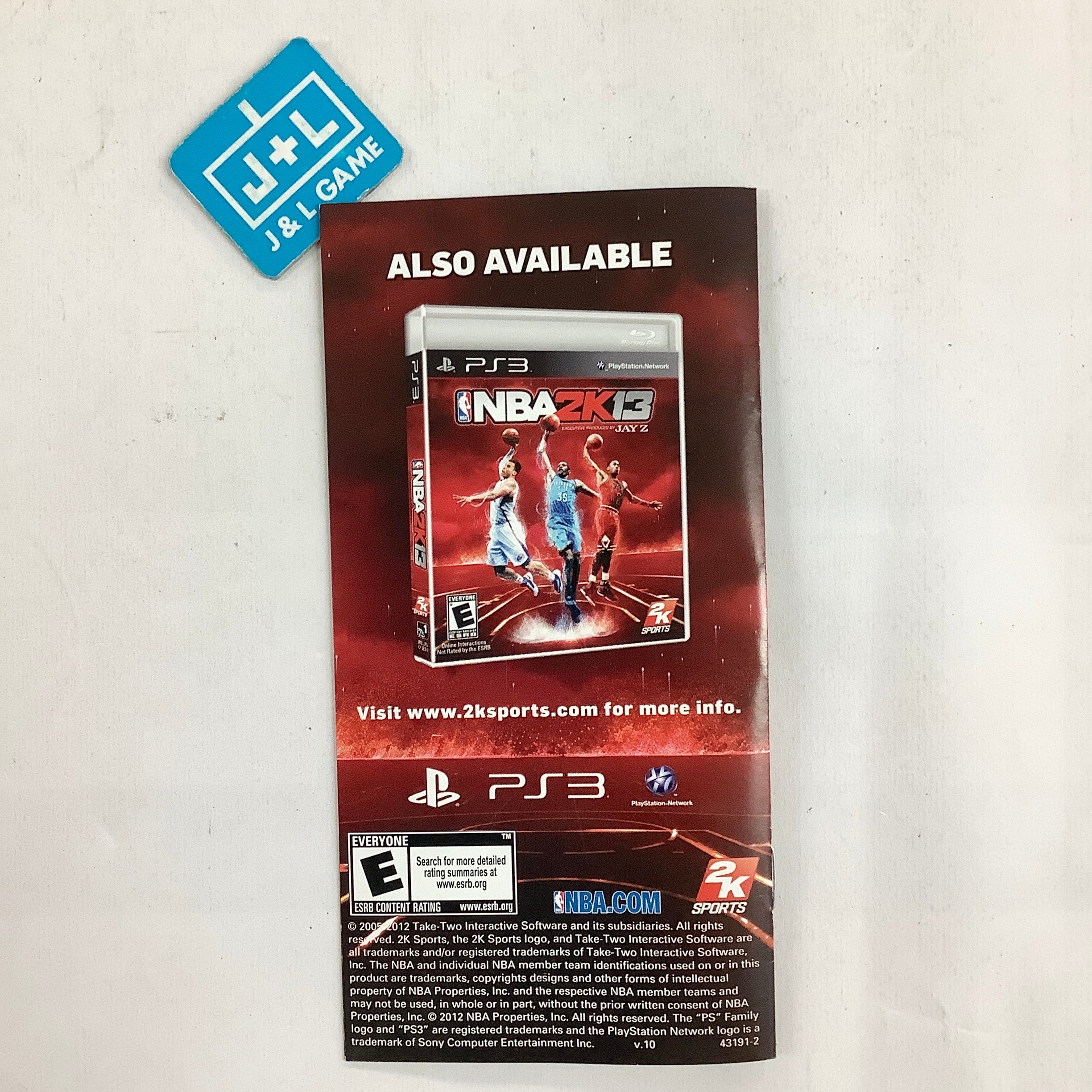 NBA 2K13 - SONY PSP [Pre-Owned] Video Games 2K Sports
