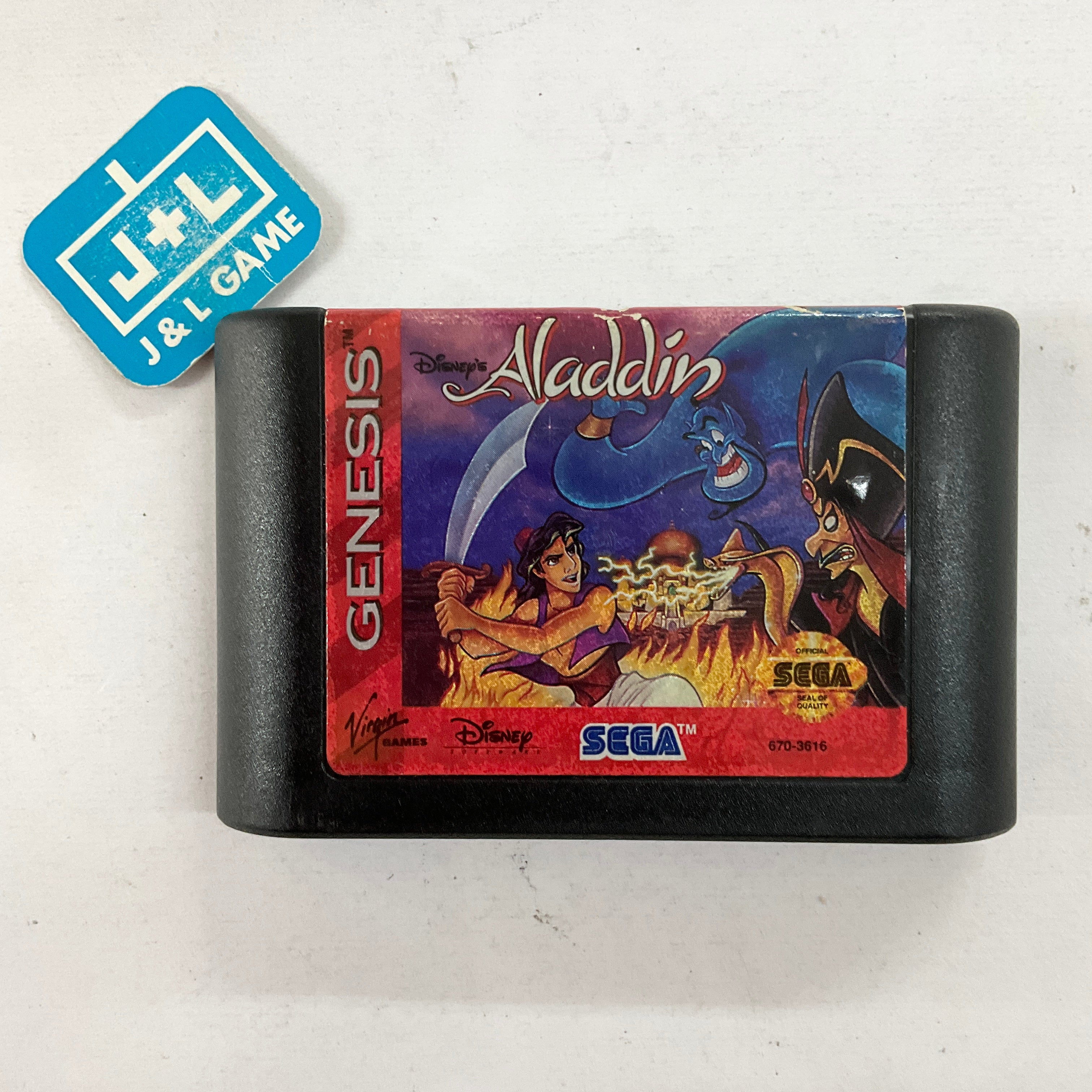 Disney's Aladdin - (SG) SEGA Genesis [Pre-Owned] | J&L Game