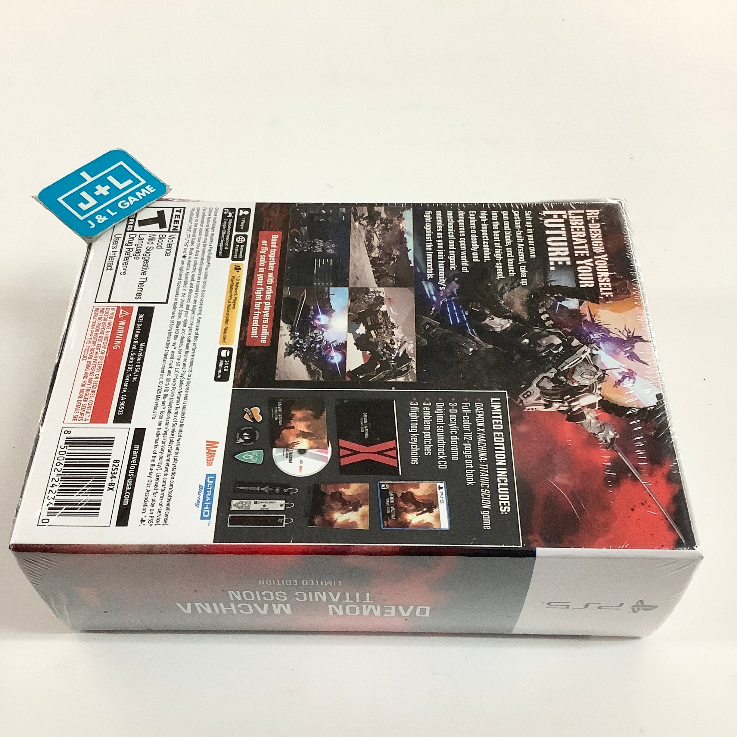 Daemon X Machina: Titanic Scion (Limited Edition) - (PS5) PlayStation 5 Video Games XSEED Games