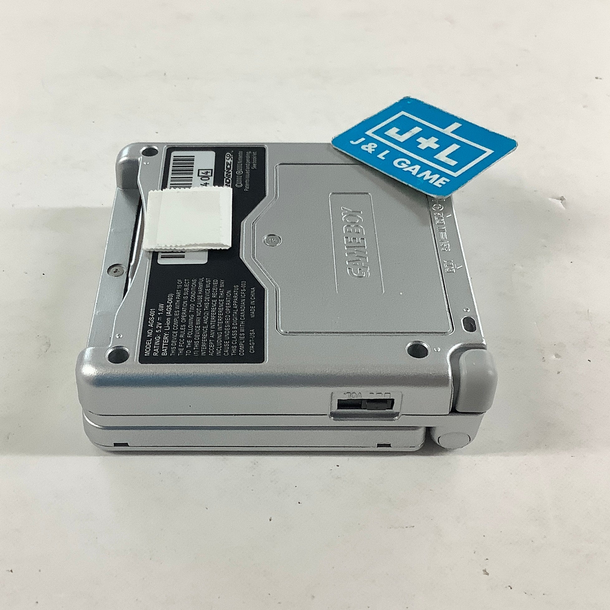 Nintendo Game Boy Advance SP Console AGS-001 (Silver) - (GBA) Game Boy Advance SP [Pre-Owned] Consoles Nintendo