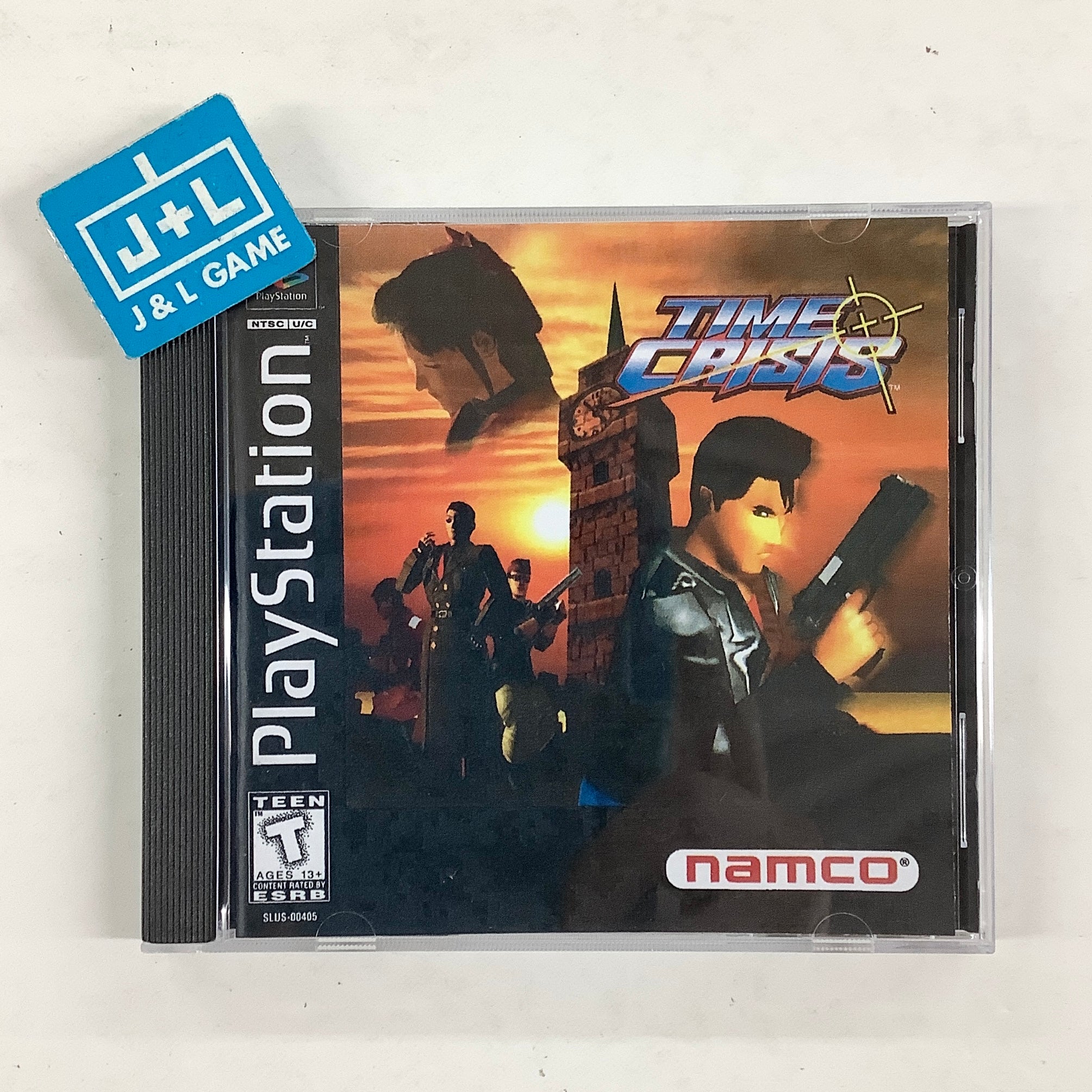 Time Crisis - (PS1) PlayStation 1 [Pre-Owned] Video Games Namco