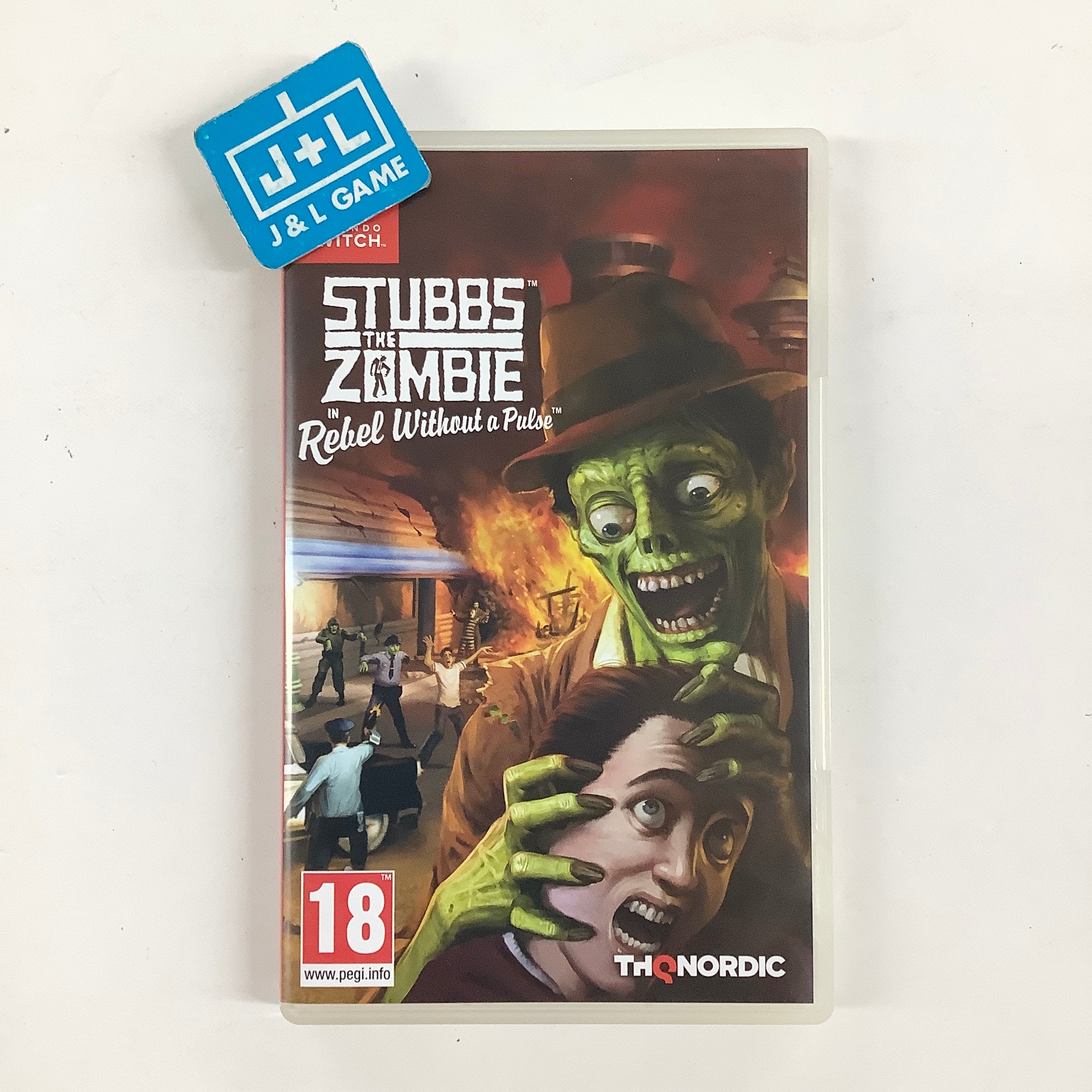 Stubbs the Zombie Rebel Without a Pulse - (NSW) Nintendo Switch [Pre-Owned] (European Import) Video Games THQ