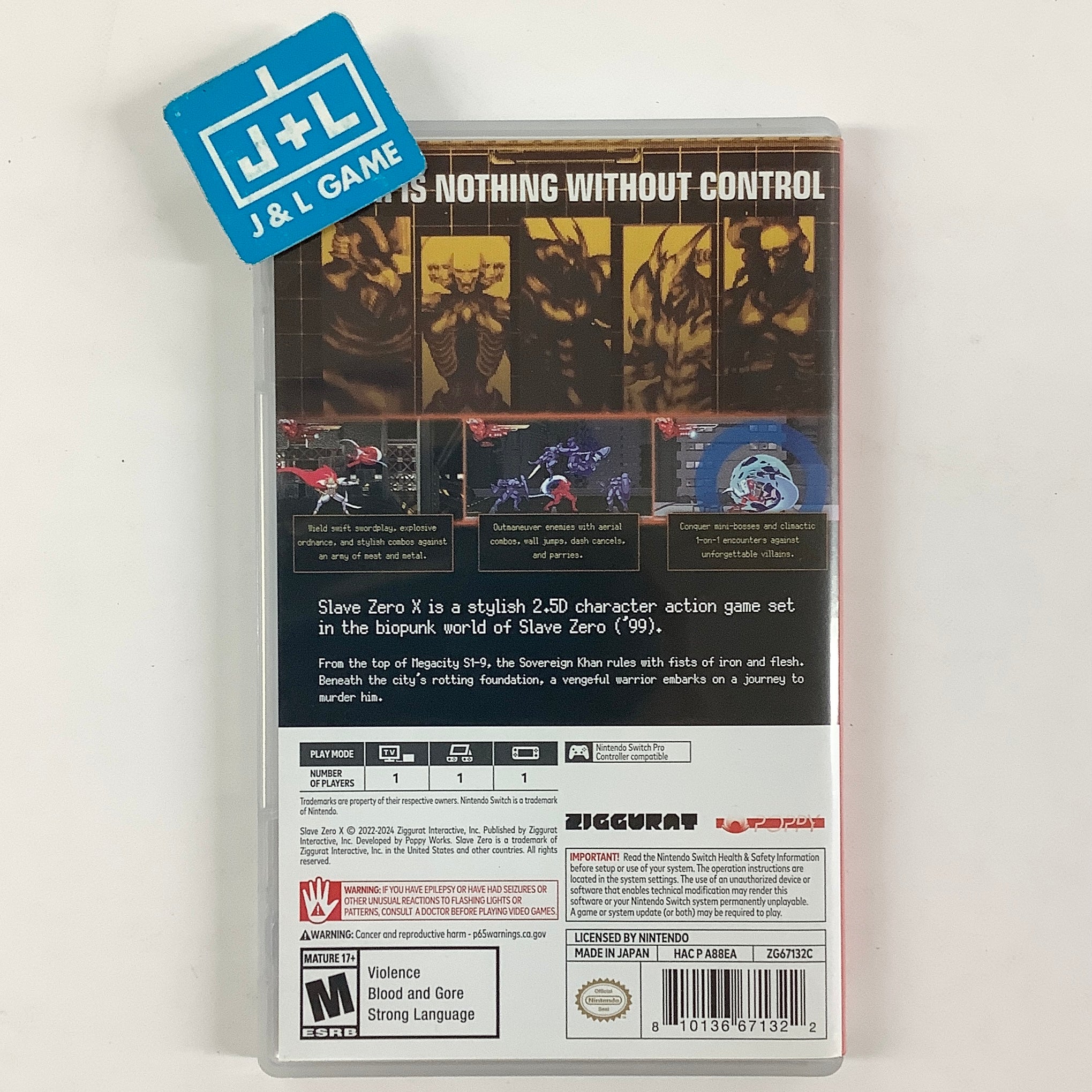 Slave Zero X - (NSW) Nintendo Switch [Pre-Owned] Video Games Ziggurat Interactive, Inc.