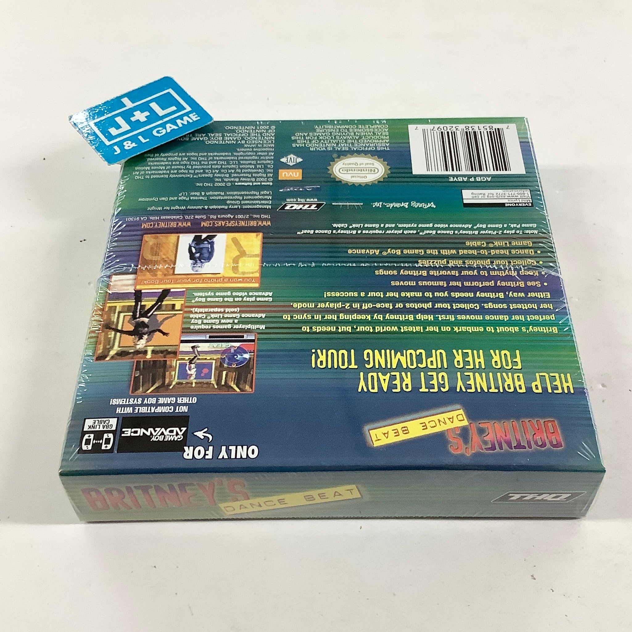Britney's Dance Beat - (GBA) Game Boy Advance Video Games THQ