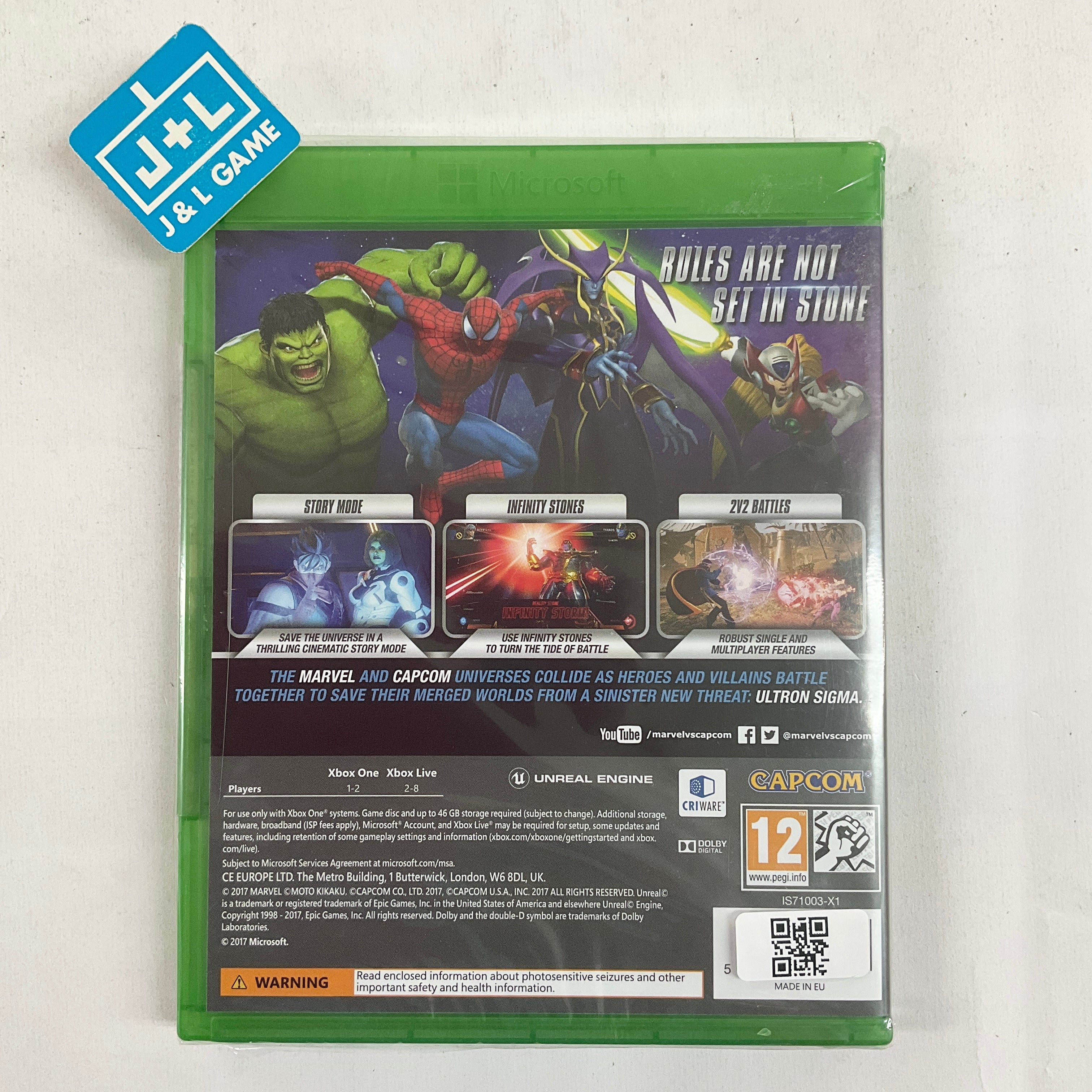 Marvel vs. Capcom: Infinite - (XB1) Xbox One (European Import) Video Games Capcom