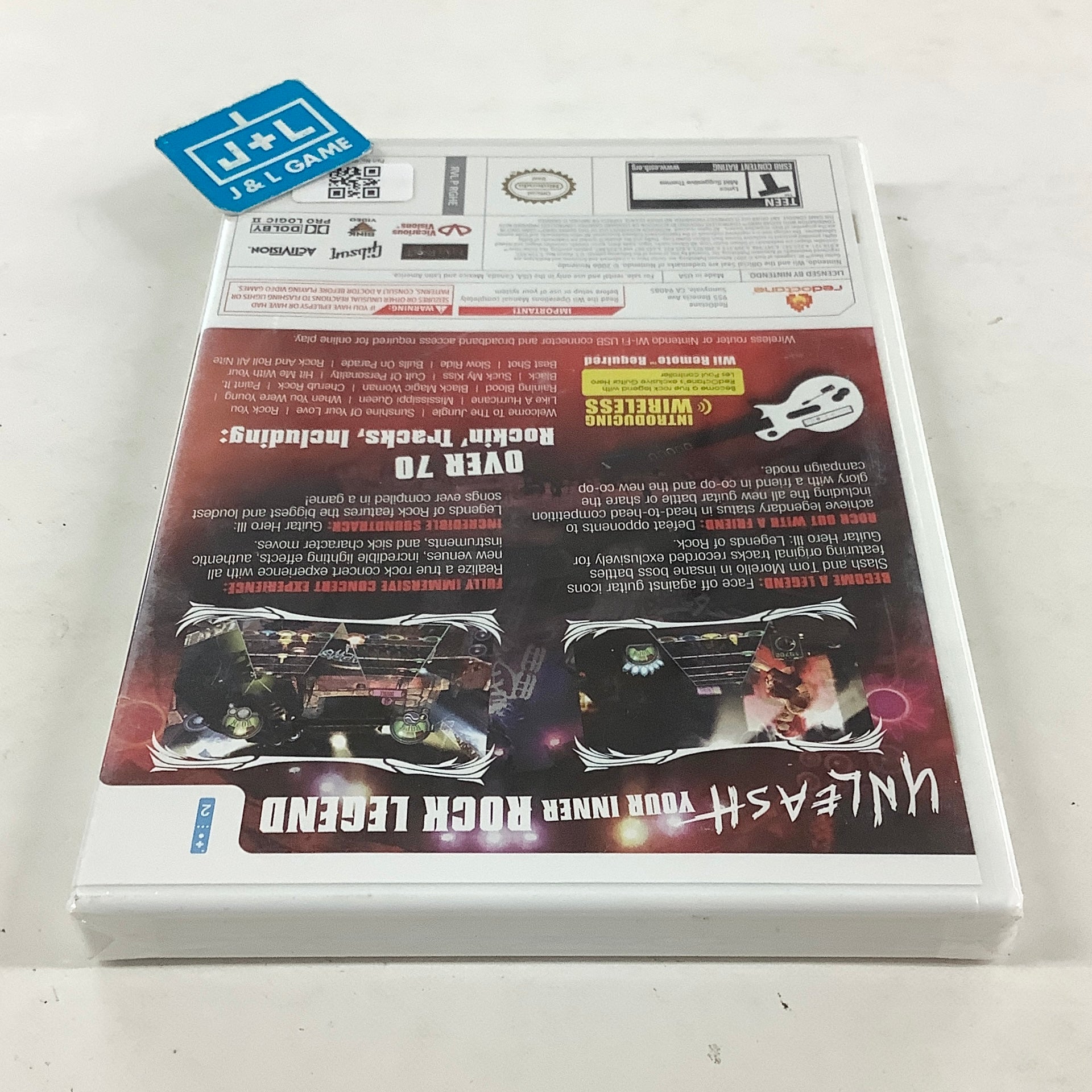 Guitar Hero III: Legends of Rock (Game Only) - Nintendo Wii Video Games ACTIVISION