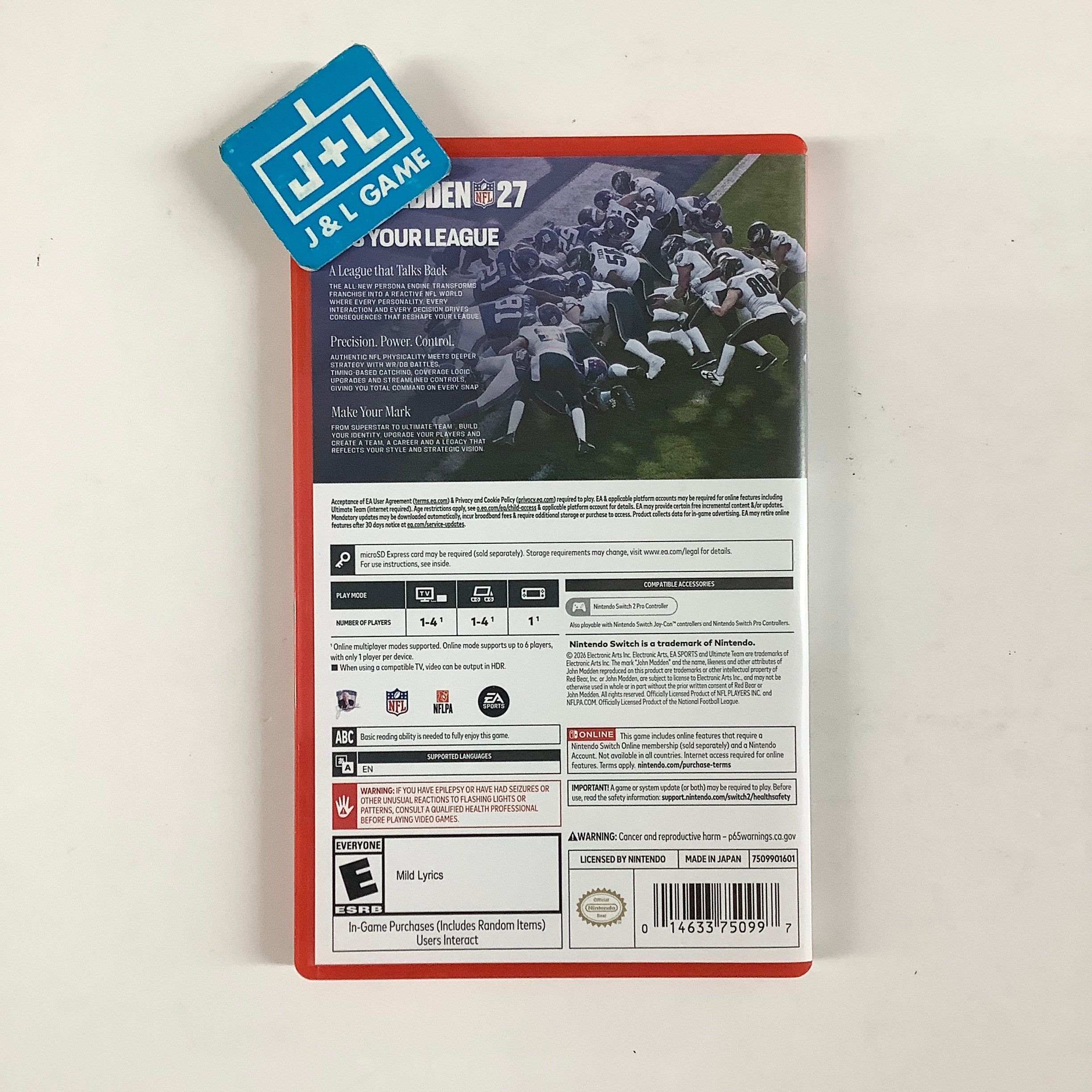 Madden NFL 27 - (NS2) Nintendo Switch 2 [Pre-Owned]