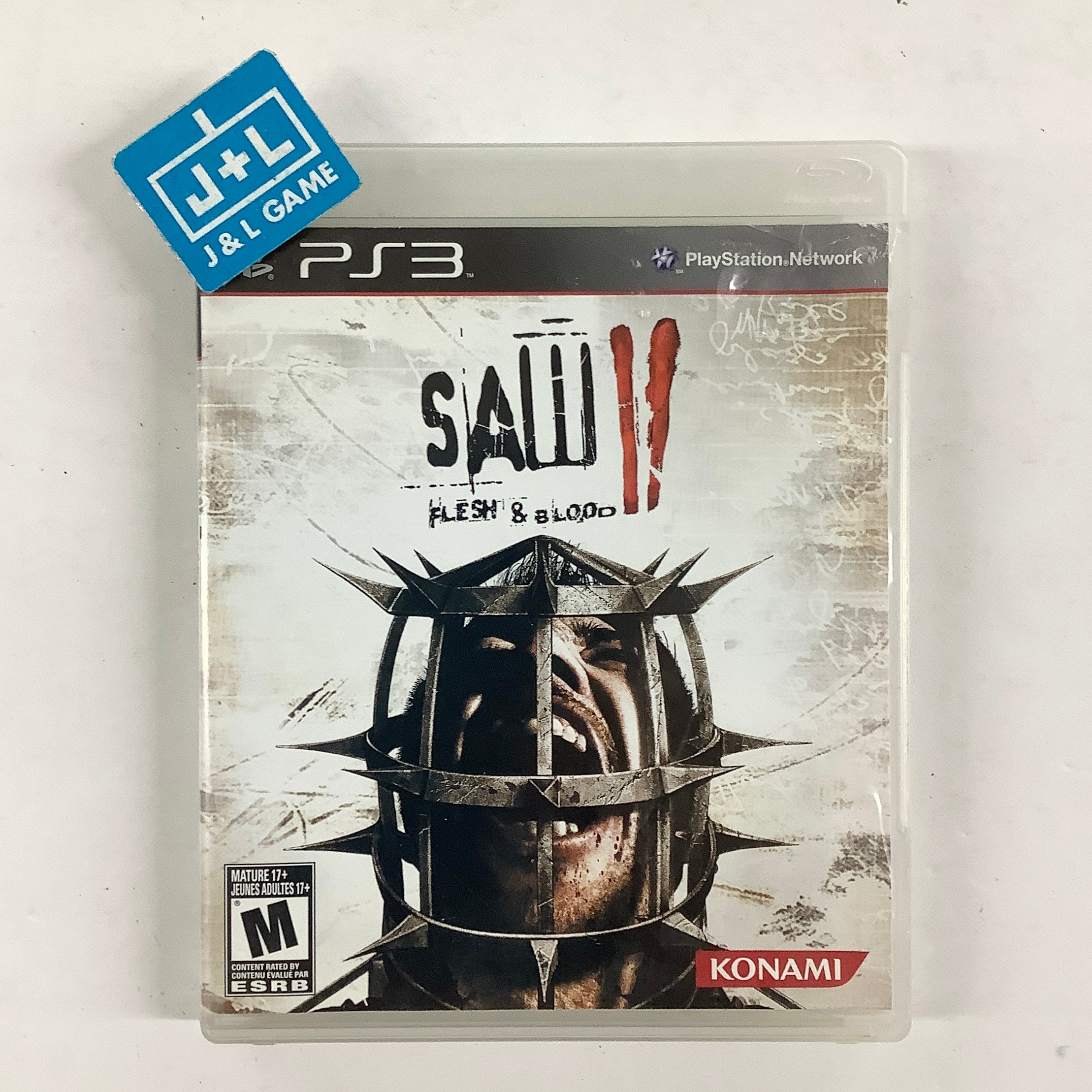 Saw II: Flesh & Blood - (PS3) PlayStation 3 [Pre-Owned] Video Games Konami