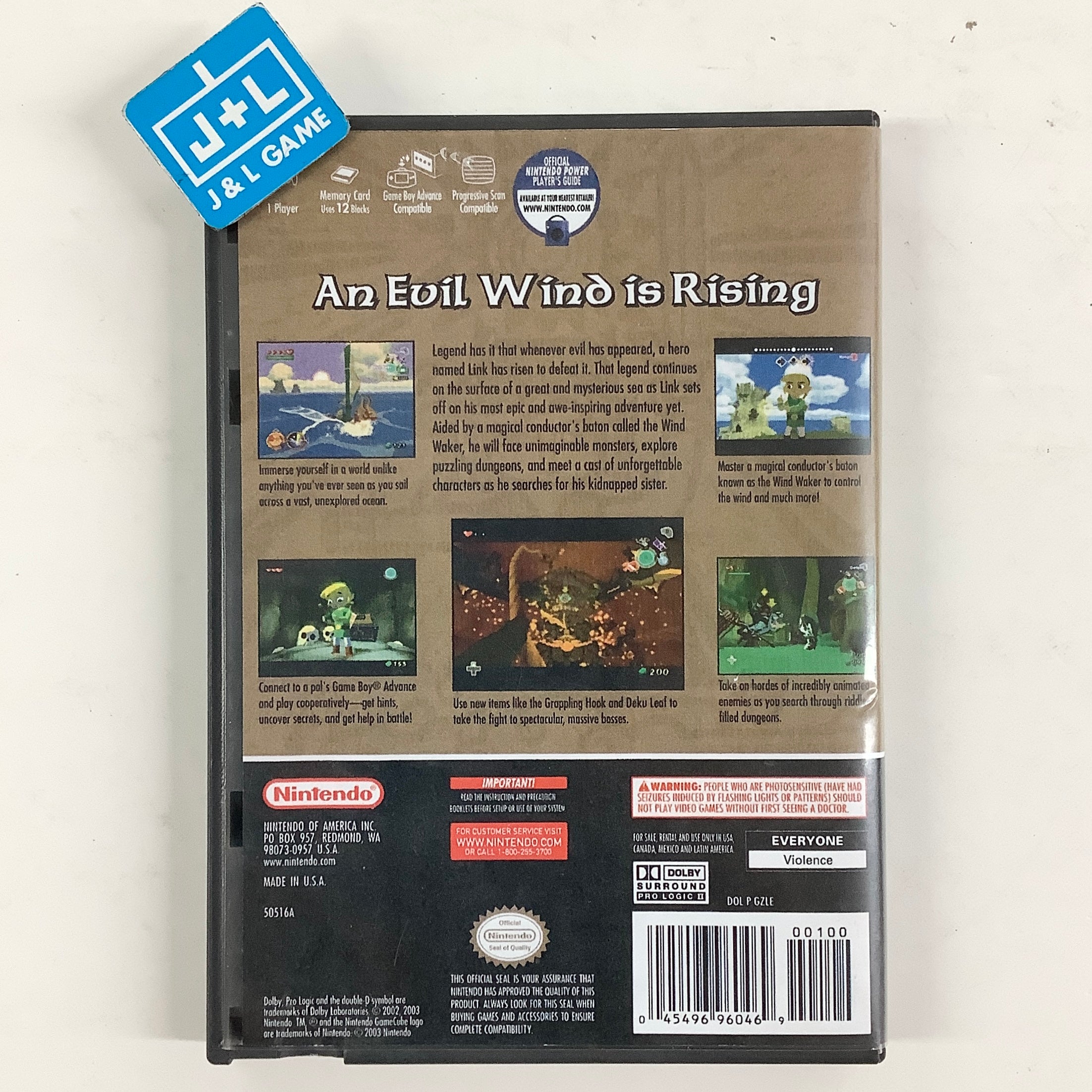 The Legend of Zelda: The Wind Waker - (GC) GameCube [Pre-Owned] Video Games Nintendo