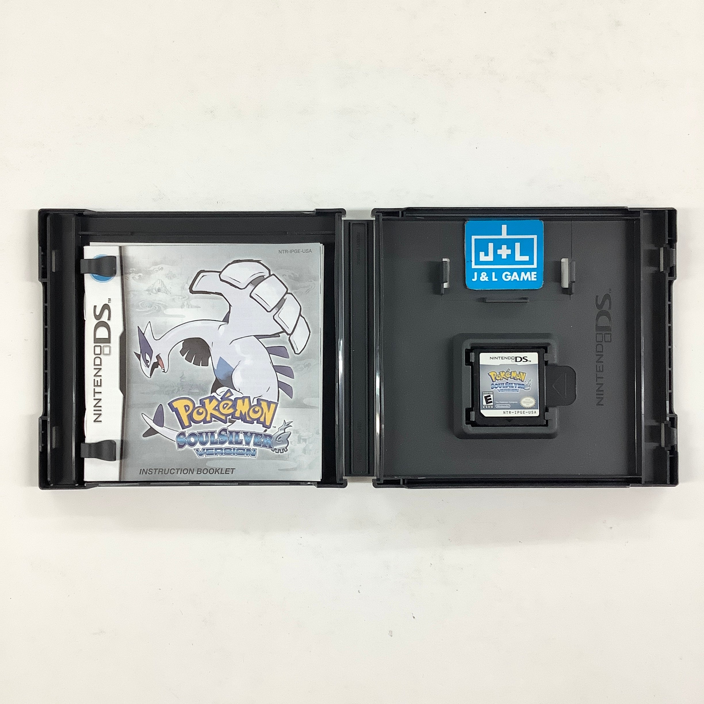 Pokemon SoulSilver Version (W/ Pokewalker)- (NDS) Nintendo DS [Pre-Owned] Video Games Nintendo
