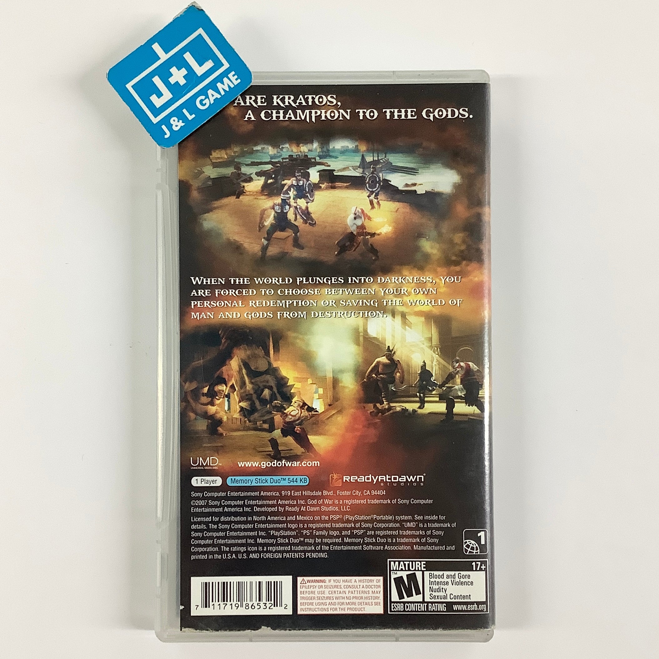 God of War: Chains of Olympus - Sony PSP [Pre-Owned]