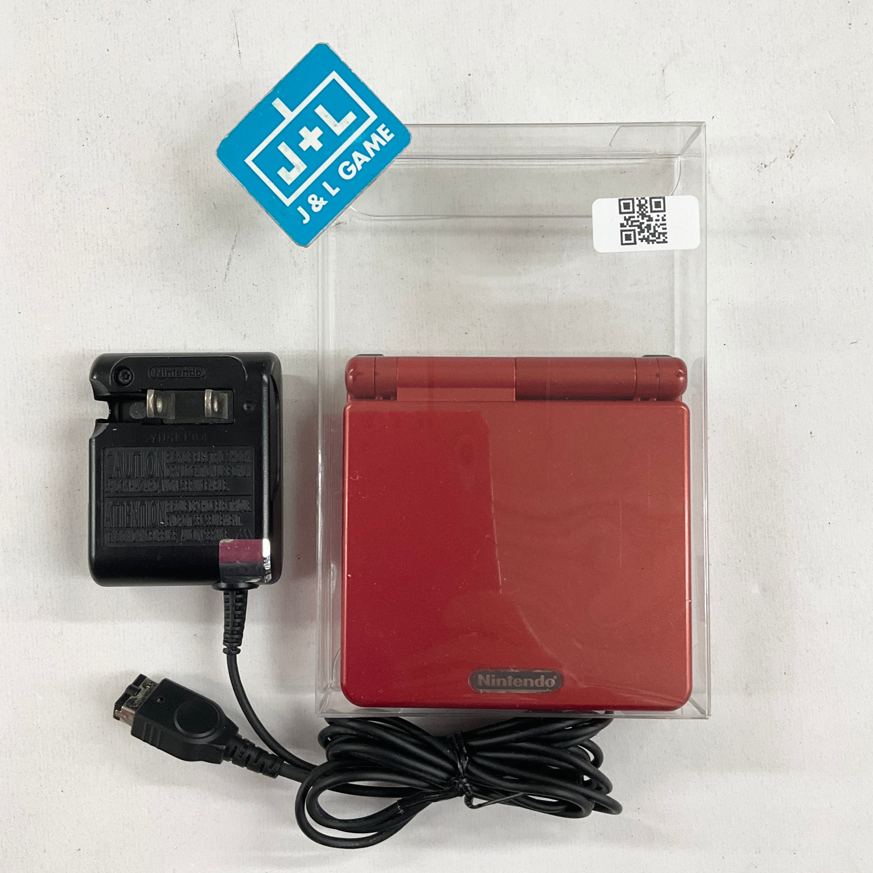 Nintendo Game Boy Advance SP Console AGS-001 (Red) - (GBA) Game Boy Advance SP [Pre-Owned]