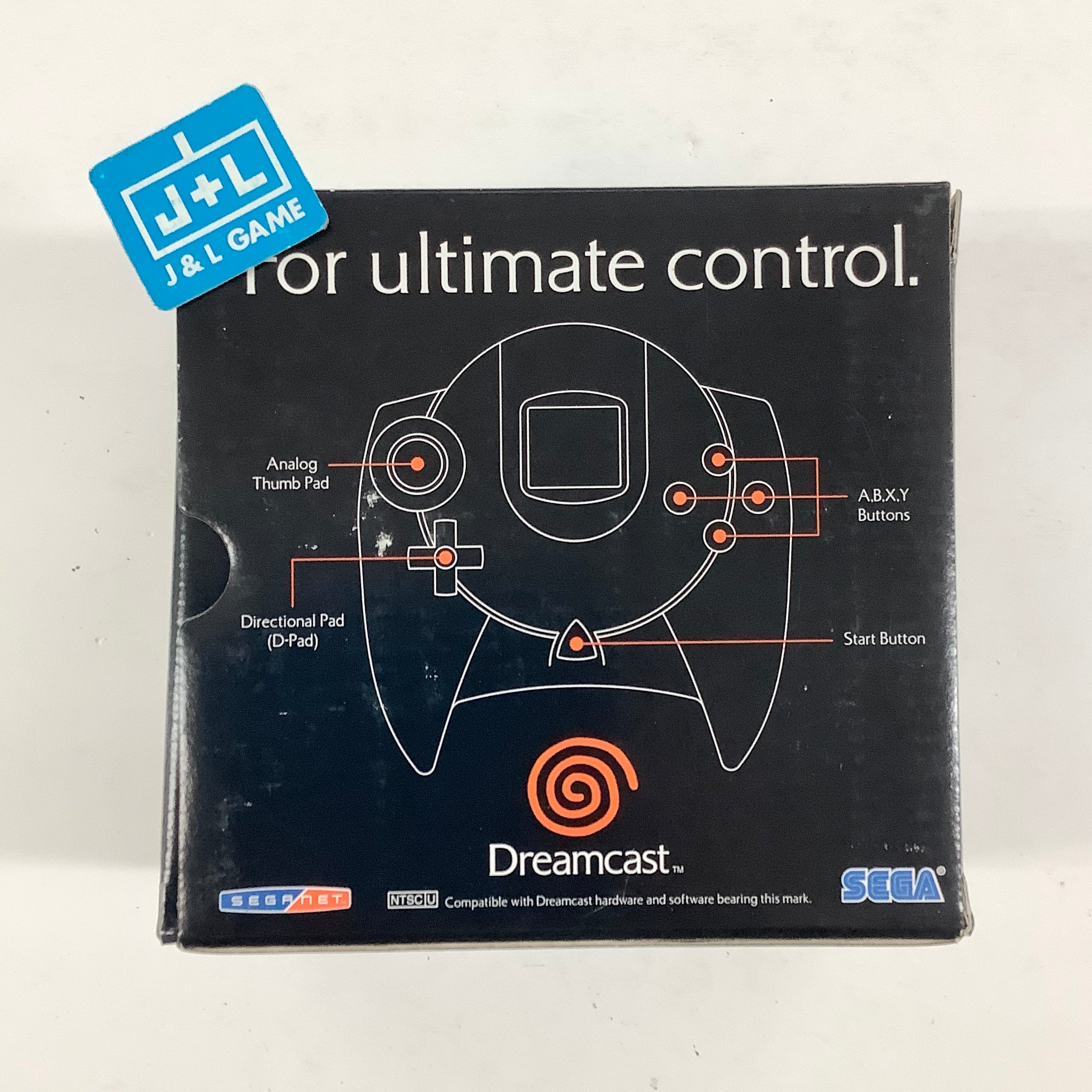 Sega Dreamcast Controller (Clear Blue) - Sega Dreamcast [Pre-Owned] Accessories SEGA