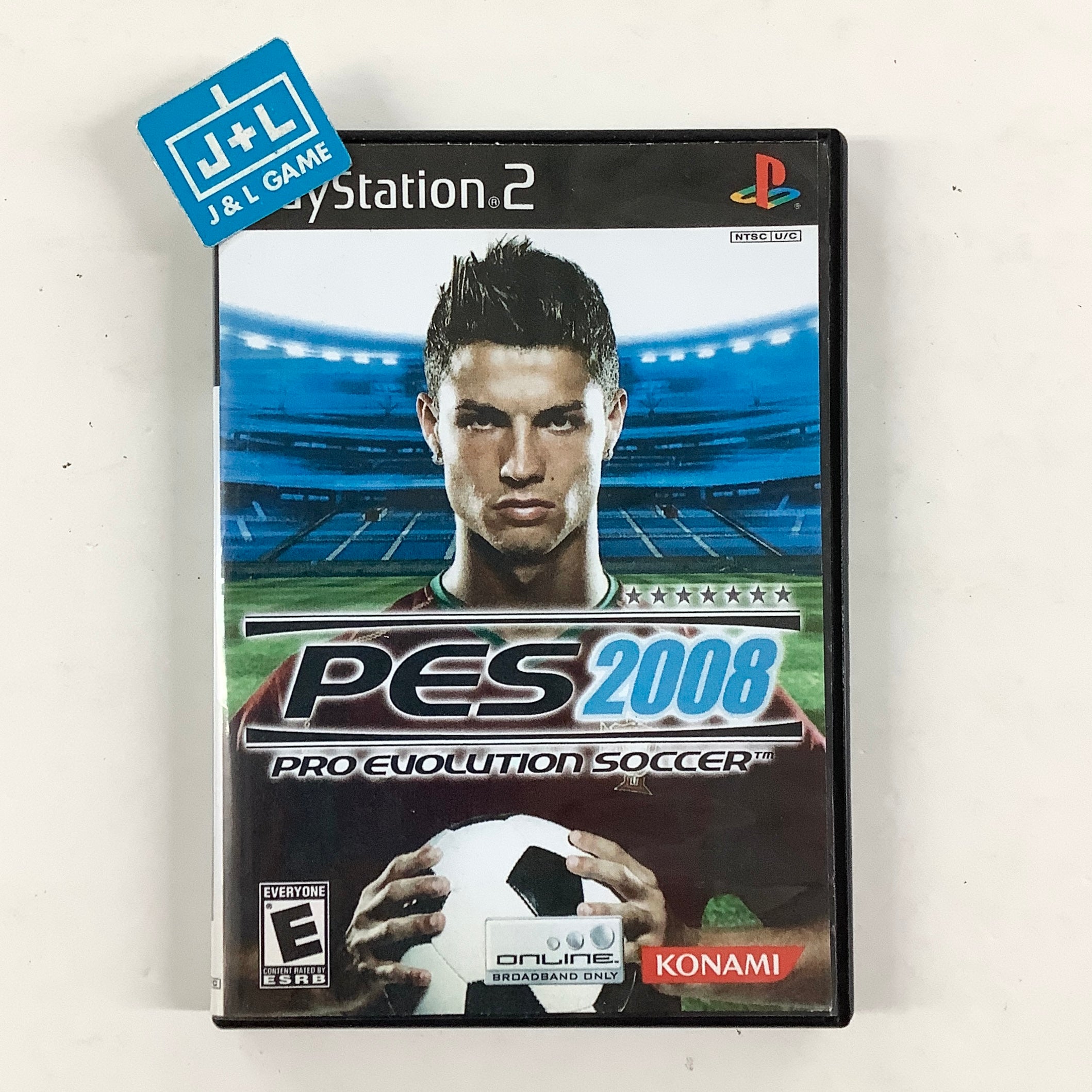 Pro Evolution Soccer 2008 - (PS2) PlayStation 2 [Pre-Owned] Video Games Konami