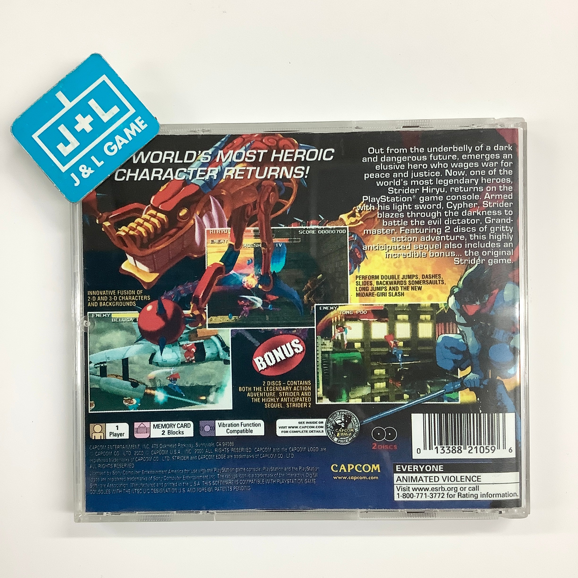 Strider 2 - (PS1) PlayStation 1 [Pre-Owned] Video Games Capcom