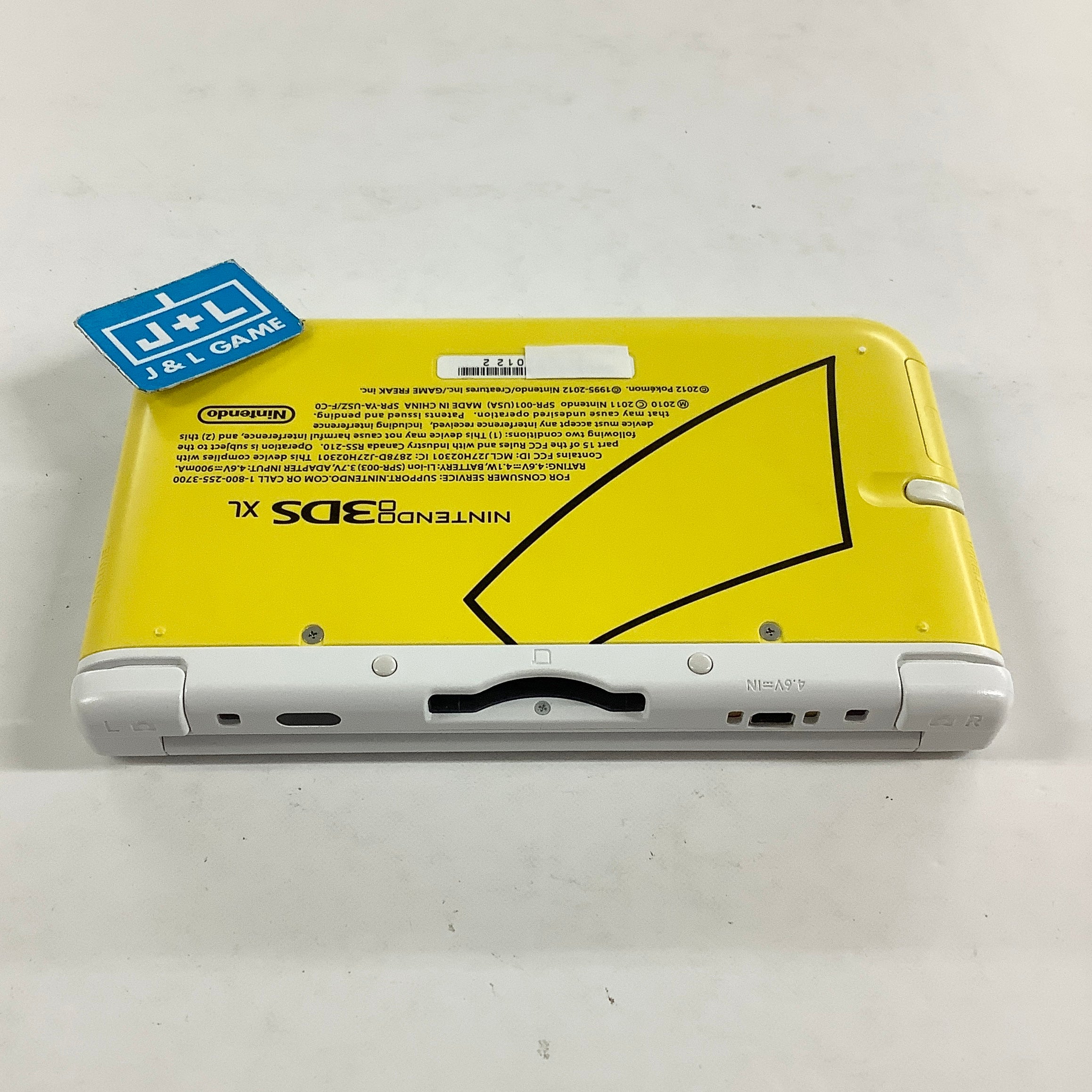 Nintendo 3DS XL Console (Yellow Pikachu Edition) - Nintendo 3DS [Pre-Owned] Consoles Nintendo
