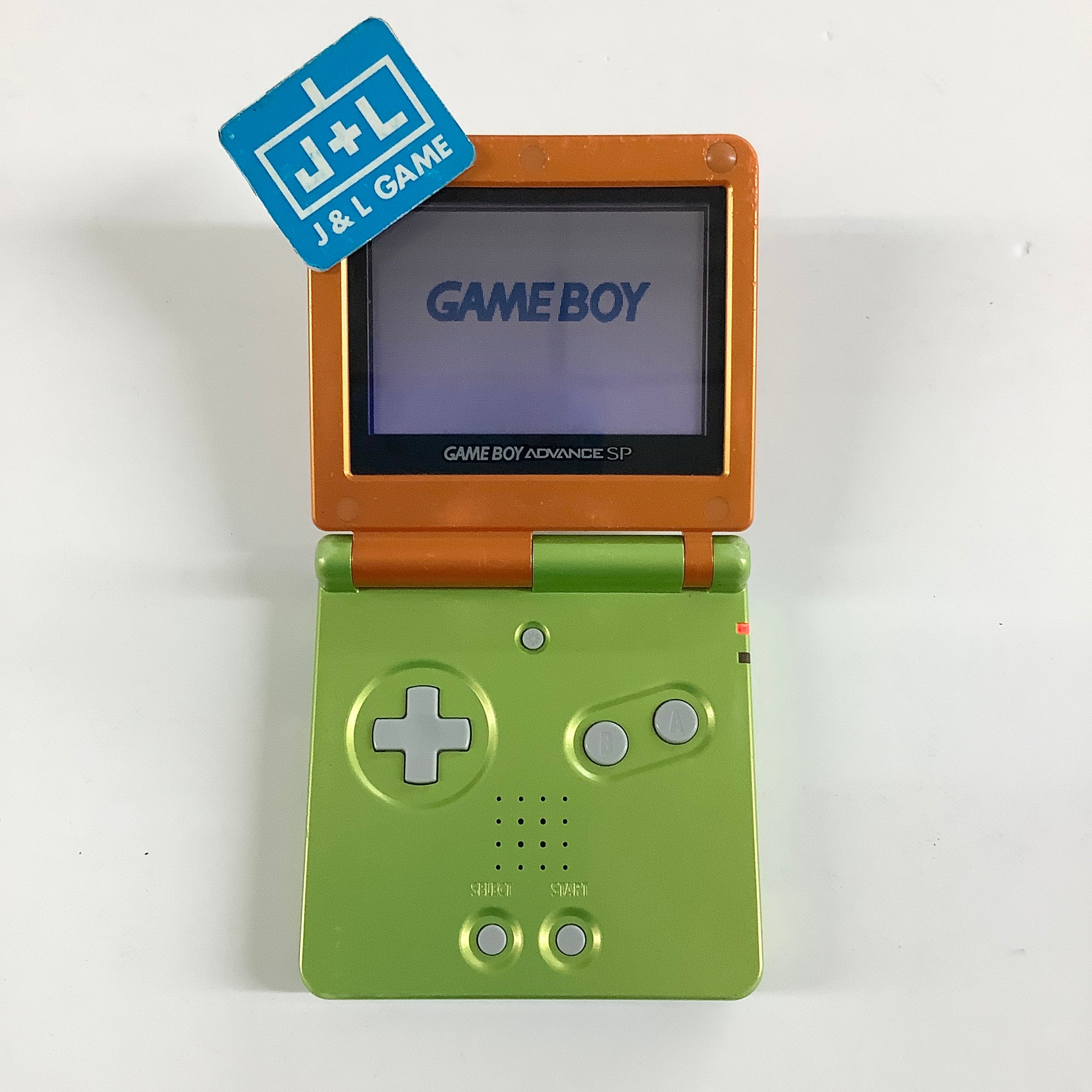 Nintendo Game Boy Advance SP Console AGS-001 (Spice Orange/Lime Green) - (GBA) Game Boy Advance SP [Pre-Owned]