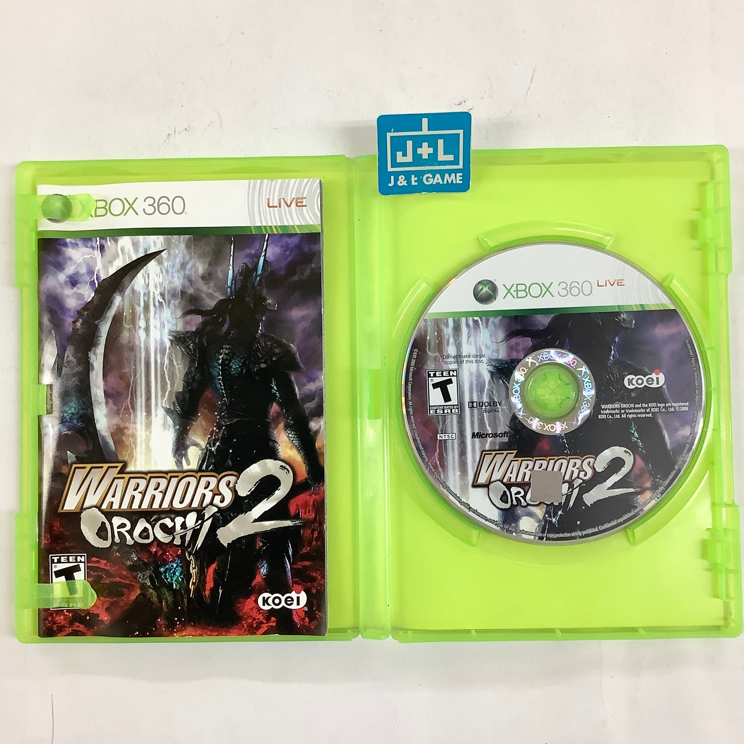 Warriors Orochi 2 - Xbox 360 [Pre-Owned] Video Games Koei