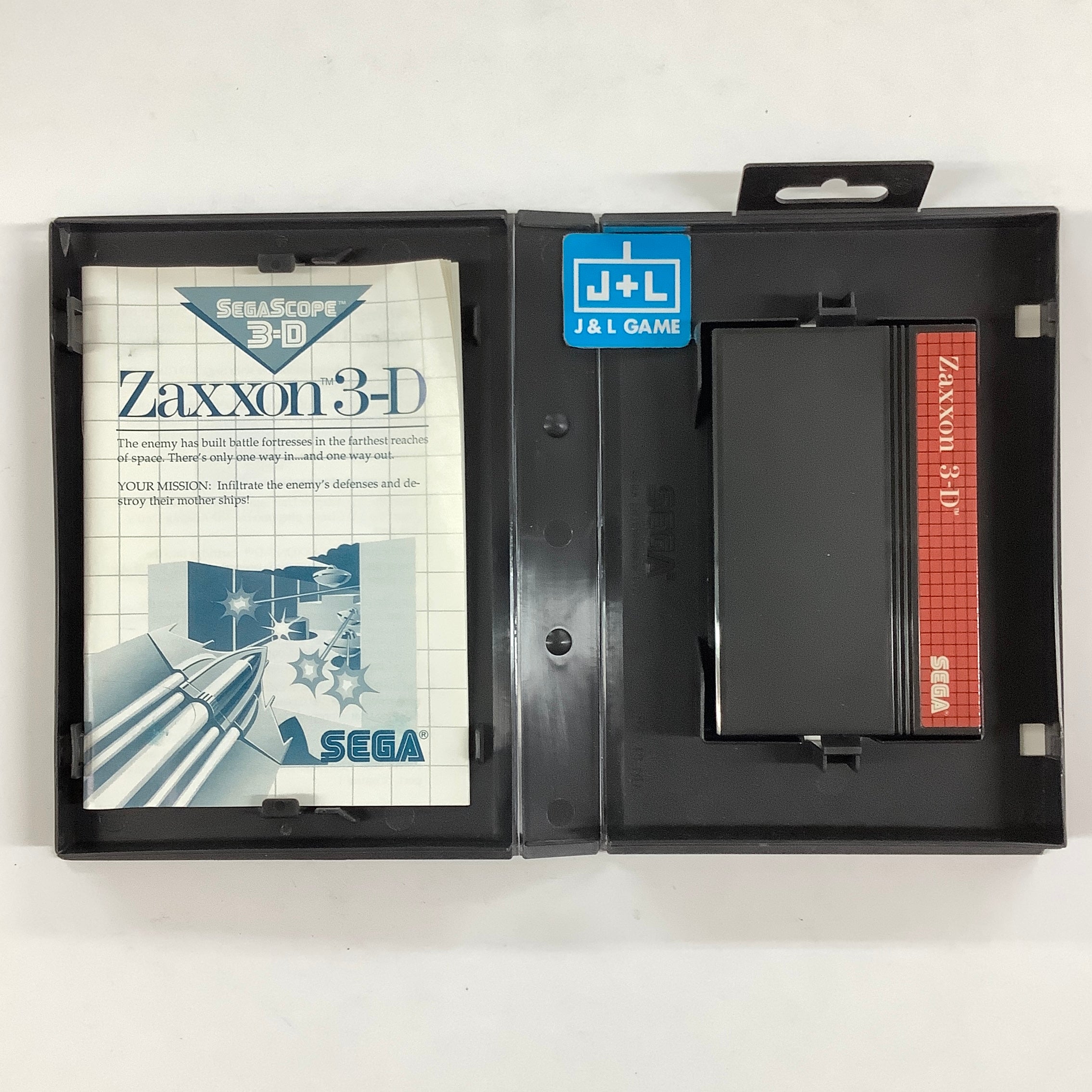 Zaxxon 3-D - SEGA Master System [Pre-Owned] Video Games Sega