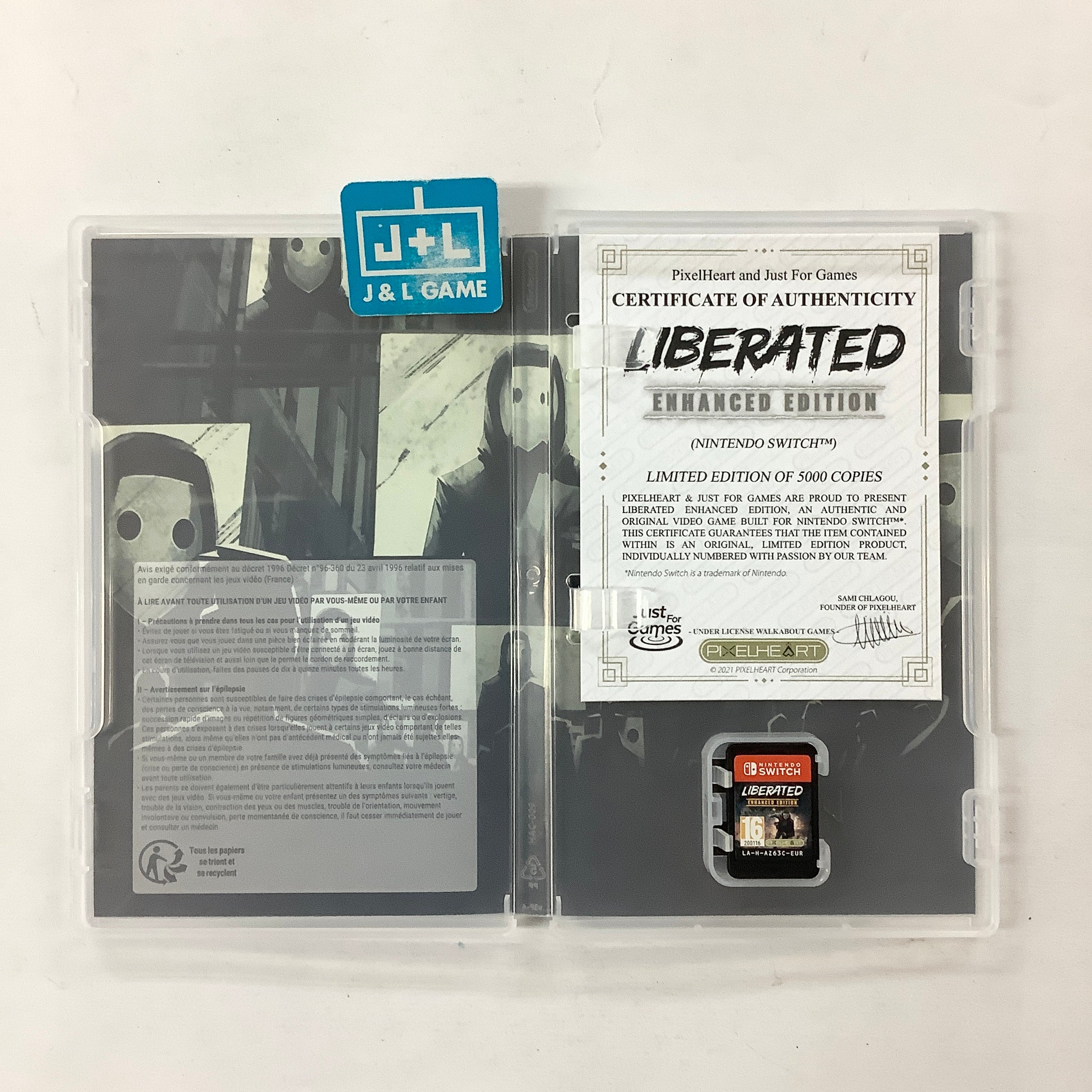 Liberated: Enhanced Edition - (NSW) Nintendo Switch (European Import) [UNBOXING] Video Games VGNYsoft   