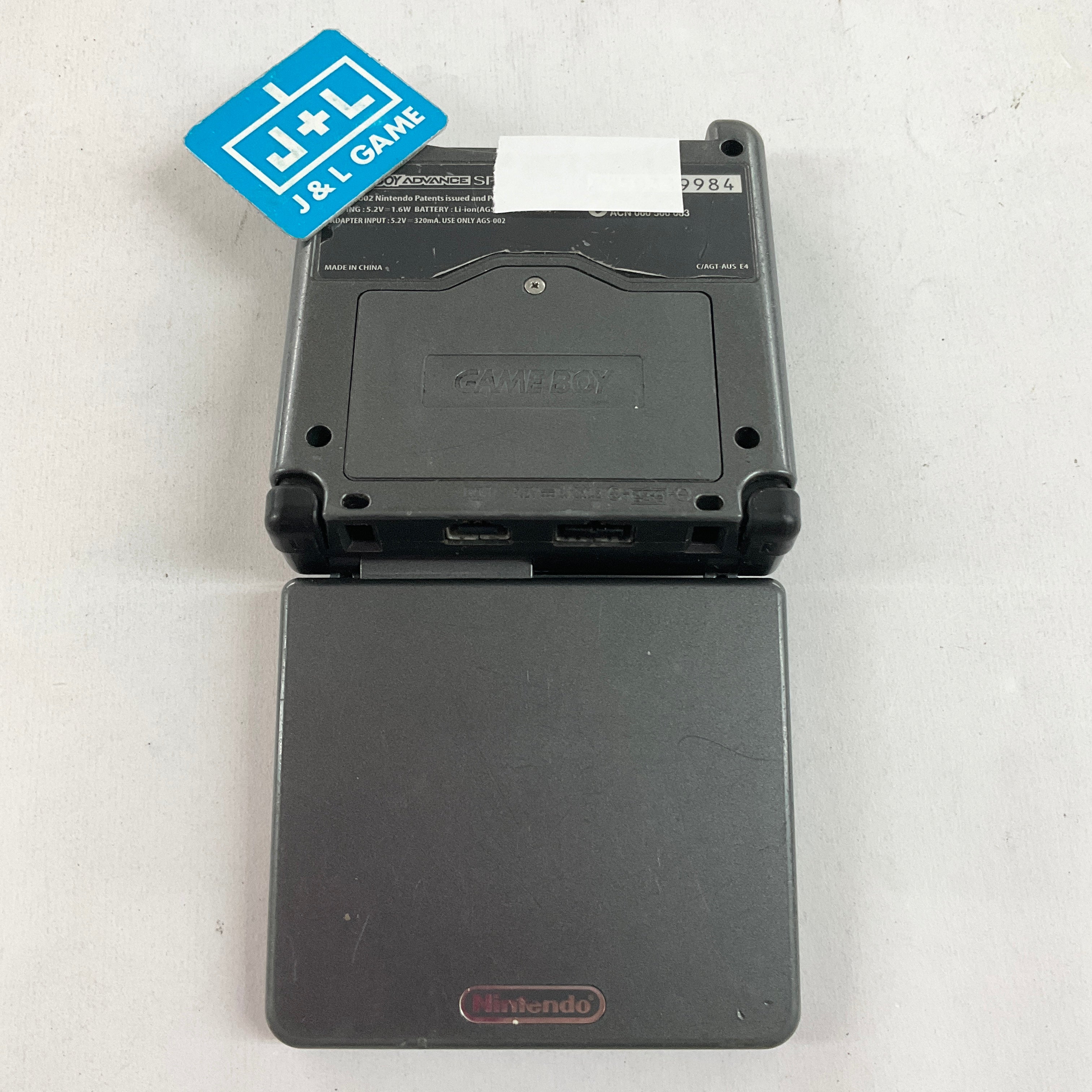 Nintendo Game Boy Advance SP Console AGS - 101 (Graphite) - (GBA) Game Boy Advance SP [Pre-Owned] CONSOLE Nintendo
