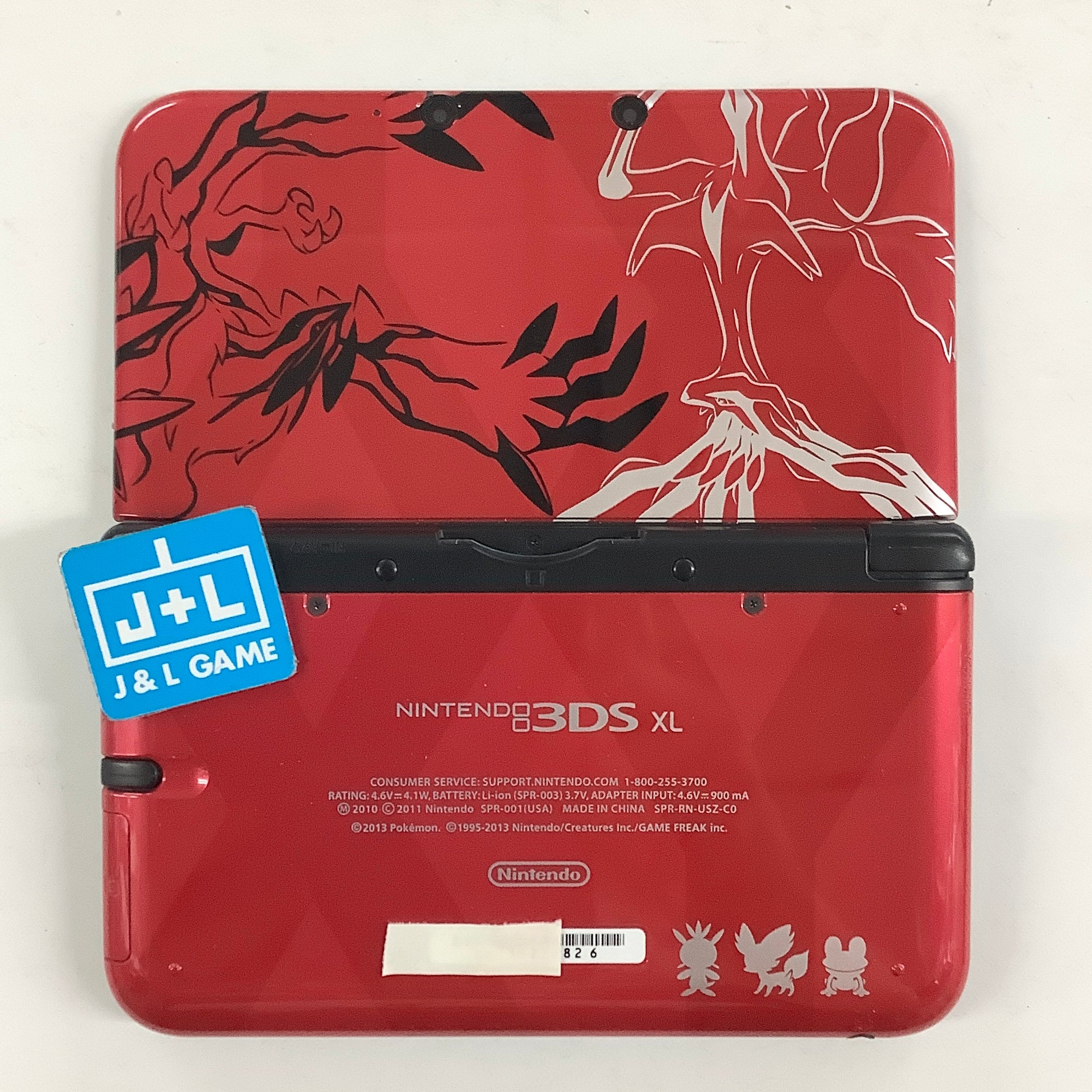 Nintendo 3DS XL Console (Pokémon X & Y Limited Edition Red) - Nintendo 3DS [Pre-Owned] Consoles Nintendo