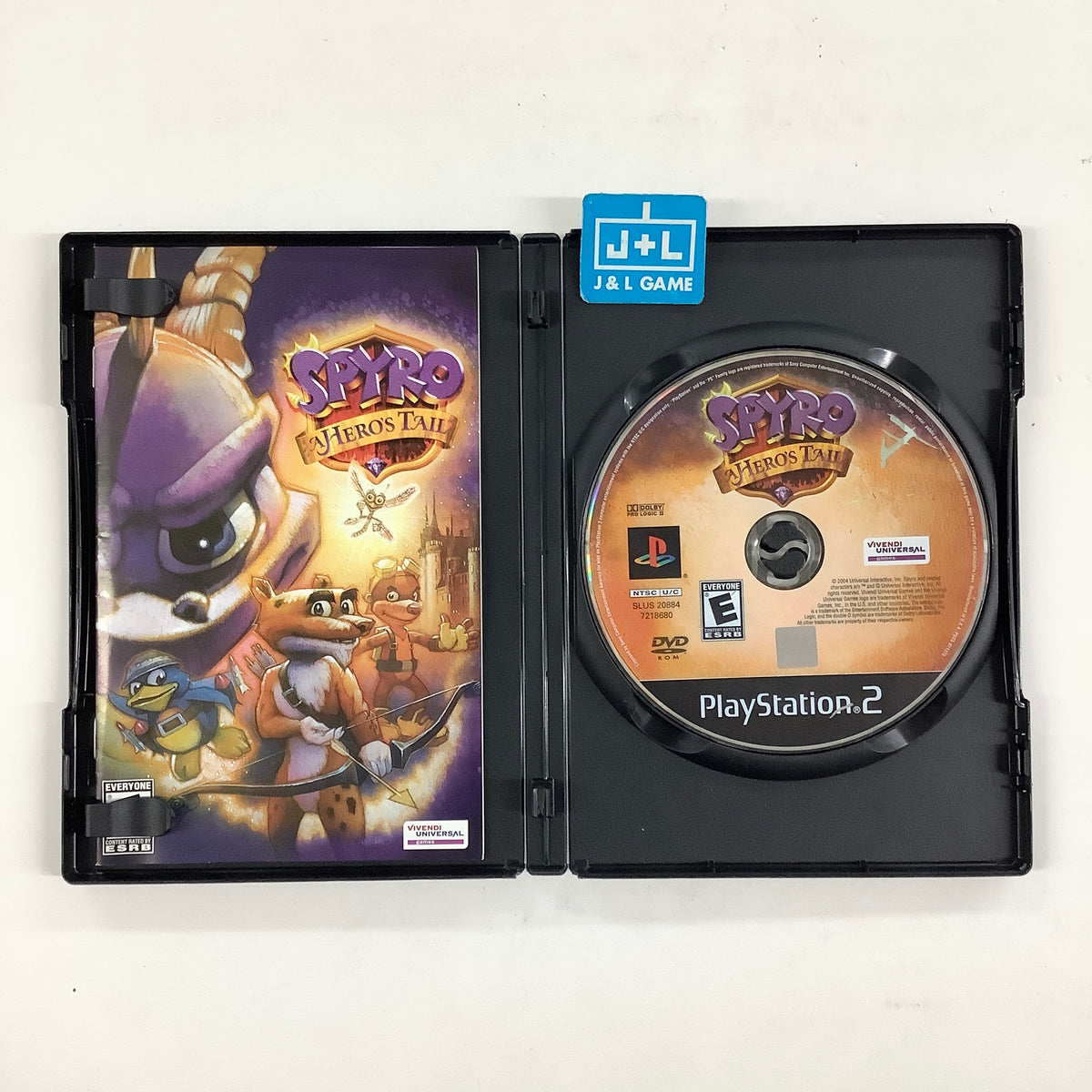 Spyro: A Hero's Tail - (PS2) PlayStation 2 [Pre-Owned] Video Games VU Games