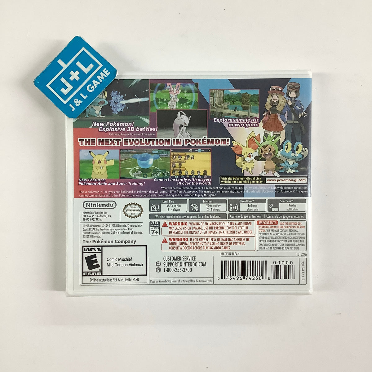 Pokemon Y - Nintendo 3DS Video Games Nintendo