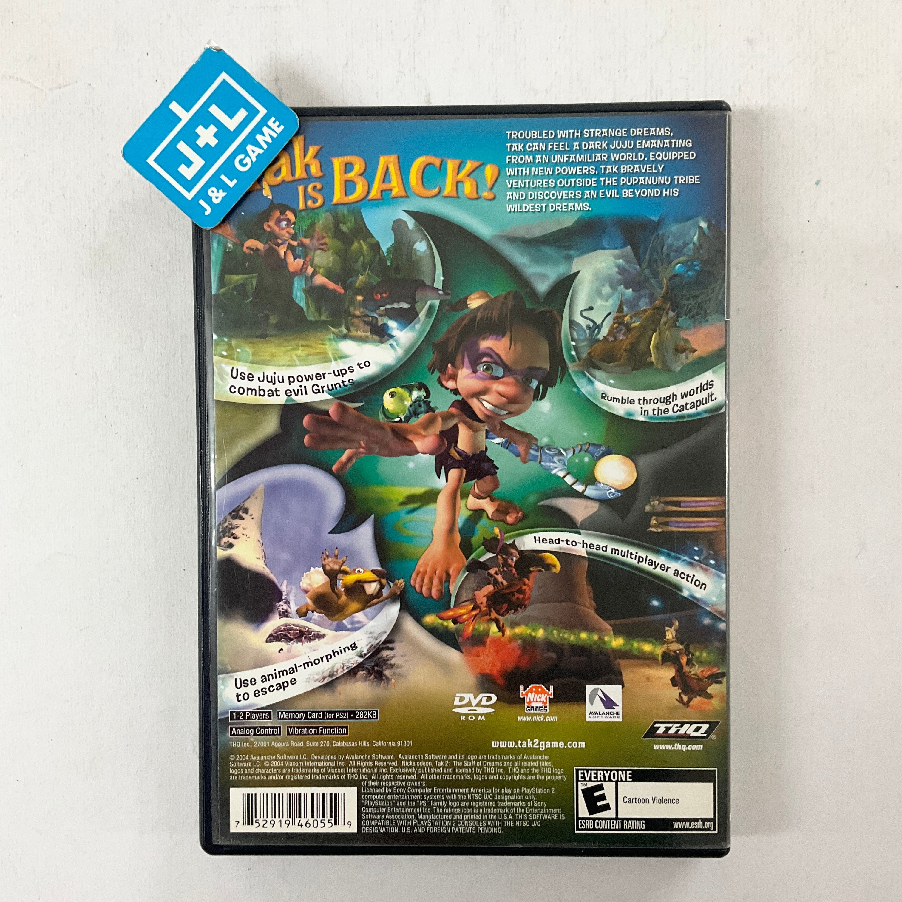 Tak 2: The Staff of Dreams - (PS2) PlayStation 2 [Pre-Owned] Video Games THQ