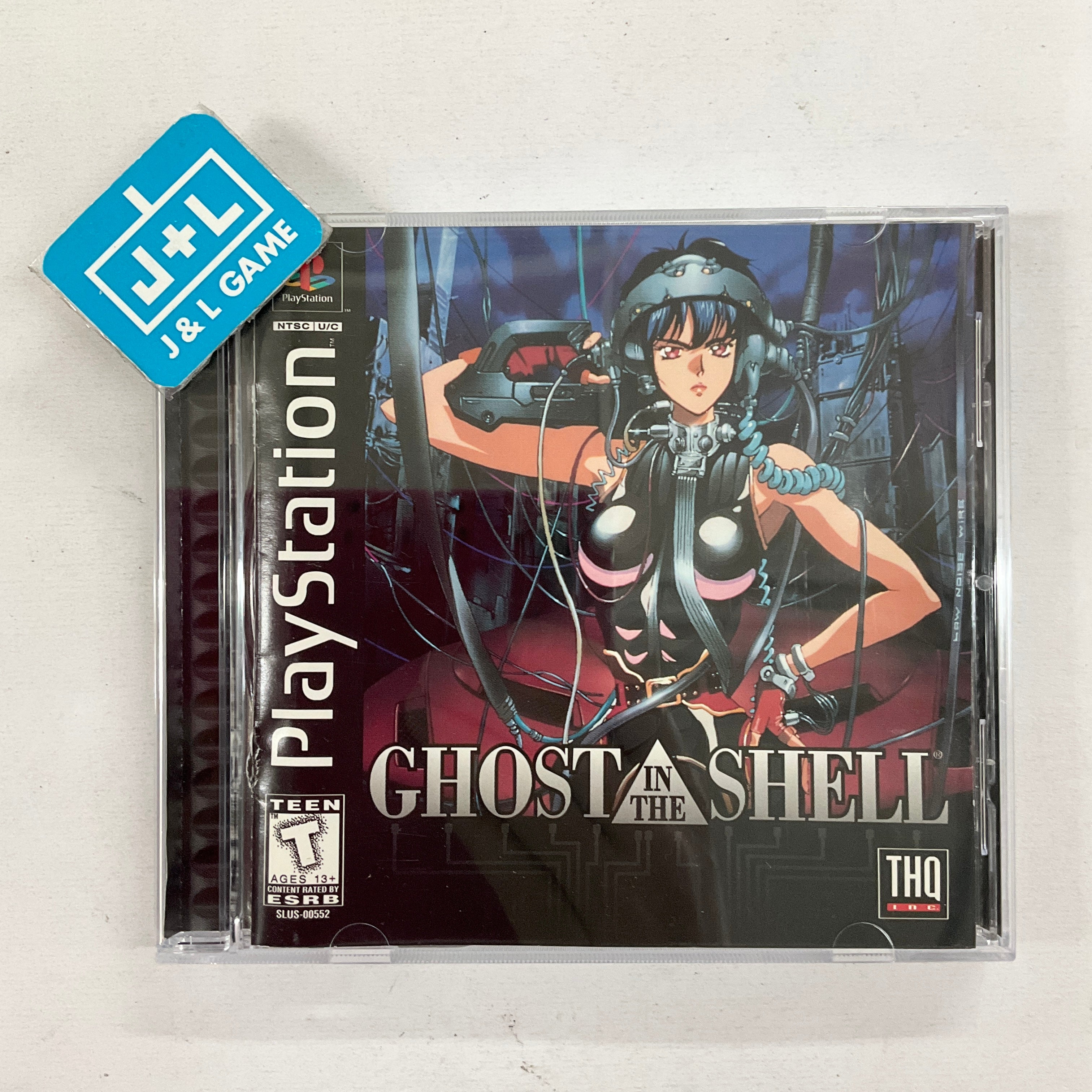 Ghost in the Shell - (PS1) PlayStation 1 [Pre-Owned] Video Games THQ