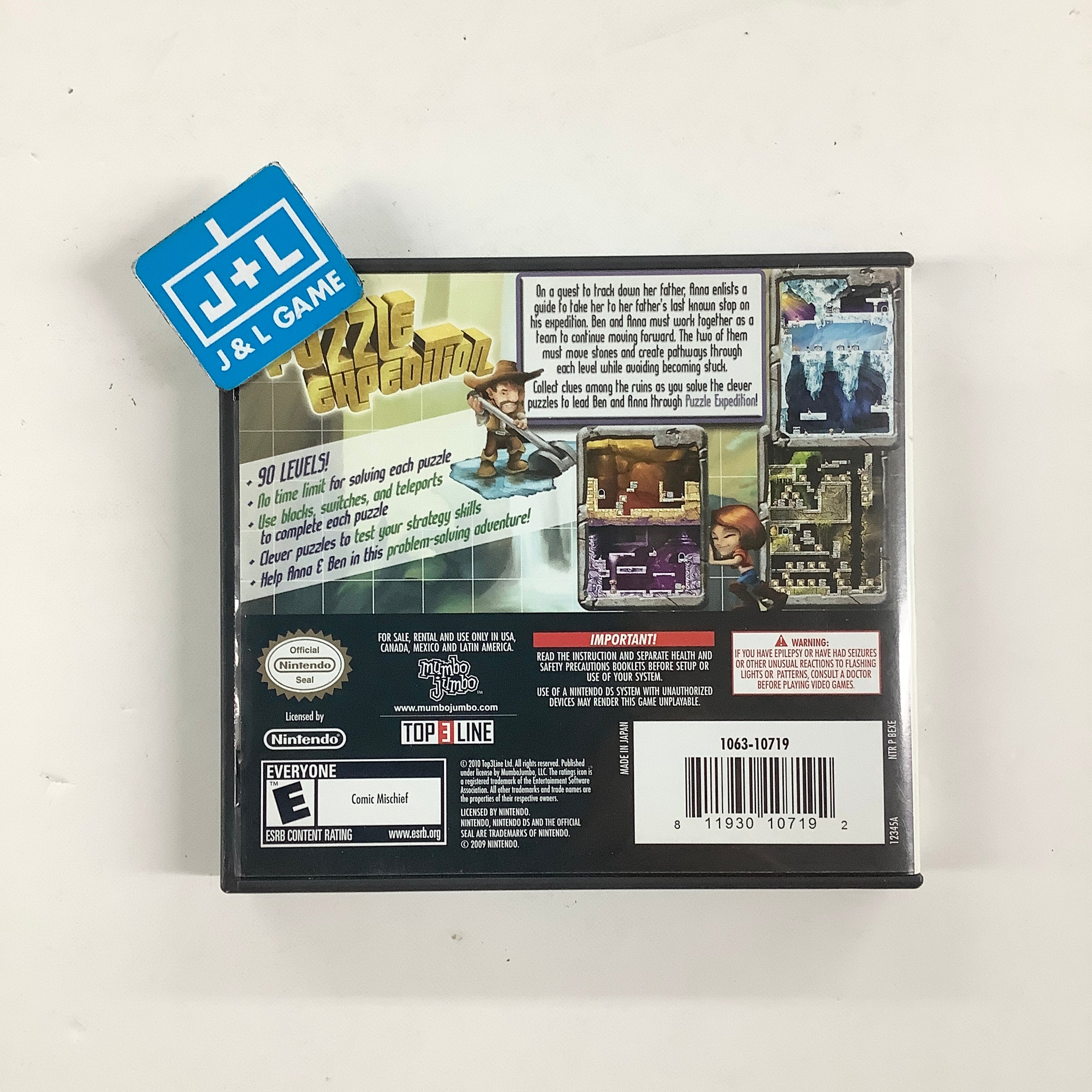 Puzzle Expedition - (NDS) Nintendo DS [Pre-Owned] Video Games MumboJumbo