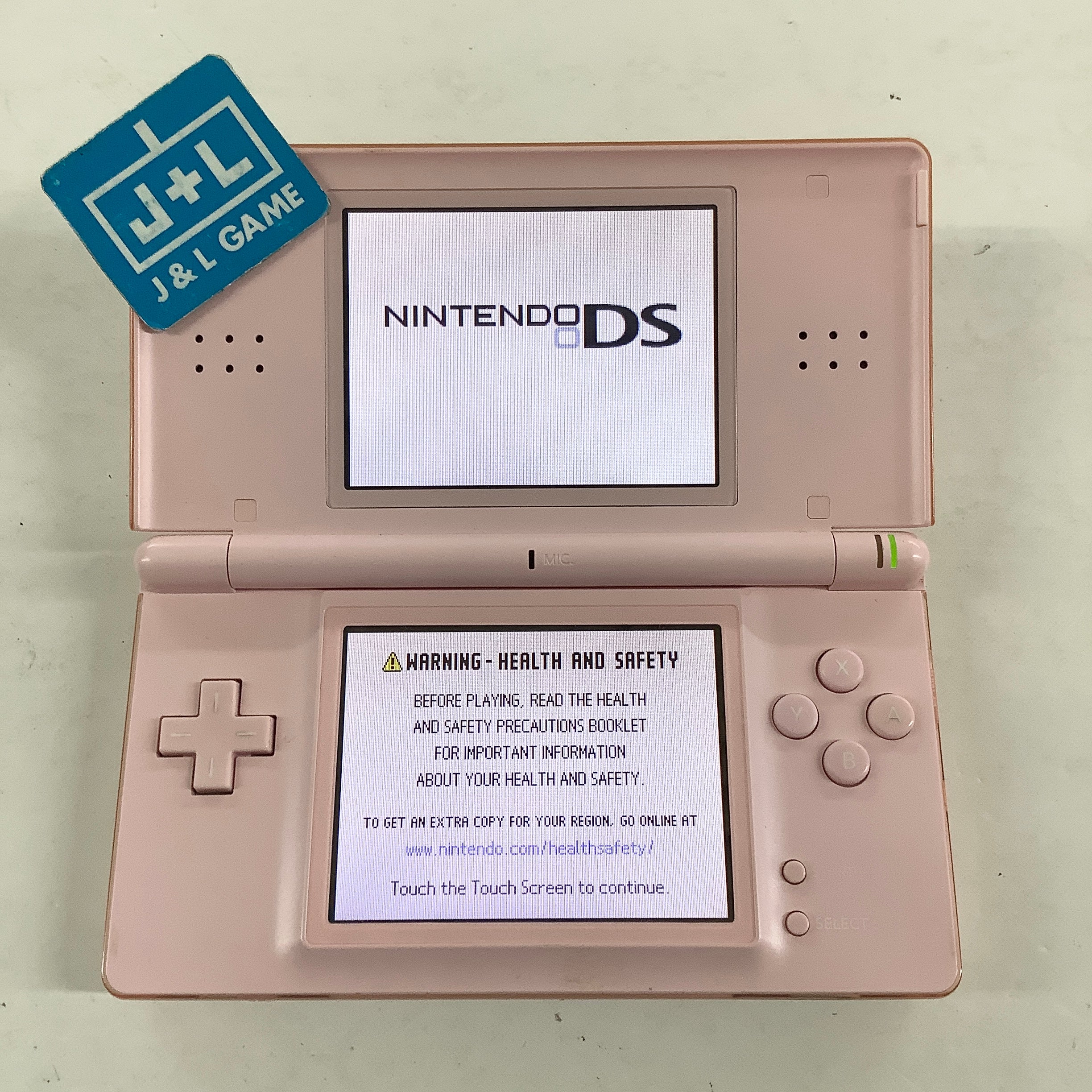 Nintendo DS Lite Console (Coral Pink) - (NDS) Nintendo DS [Pre-Owned]