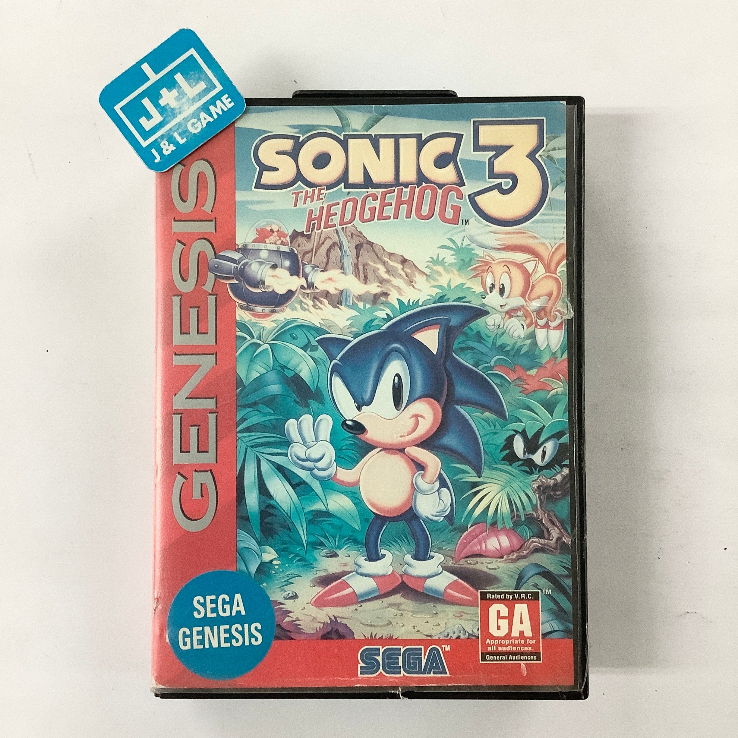 Sonic the Hedgehog 3 - (SG) SEGA Genesis [Pre-Owned] Video Games Sega   